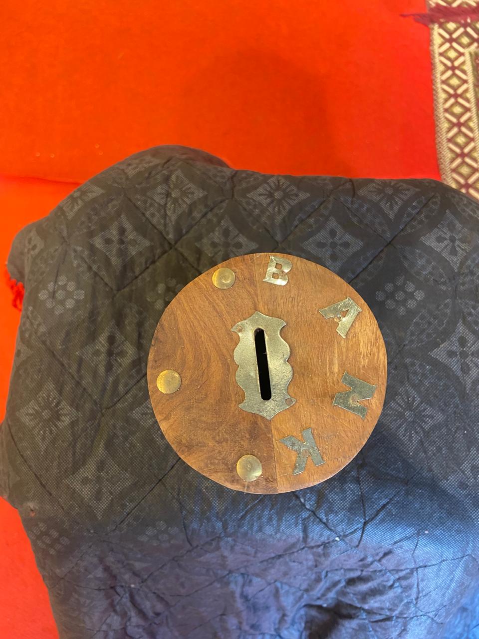Handcrafted Wooden Money Box Coin Bank | Gallory Hive