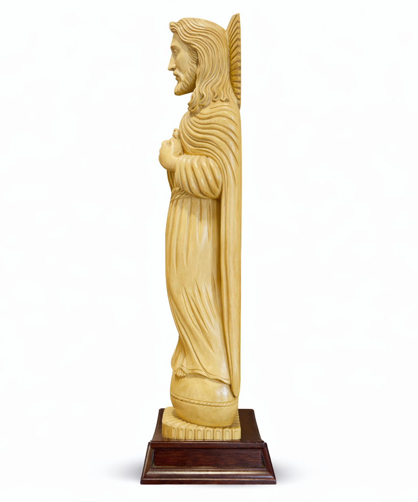 Handcrafted Wooden Jesus Christ Sculpture | Gallory Hive