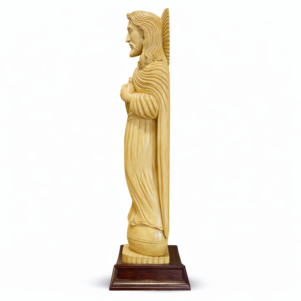 Handcrafted Wooden Jesus Christ Sculpture | Gallory Hive