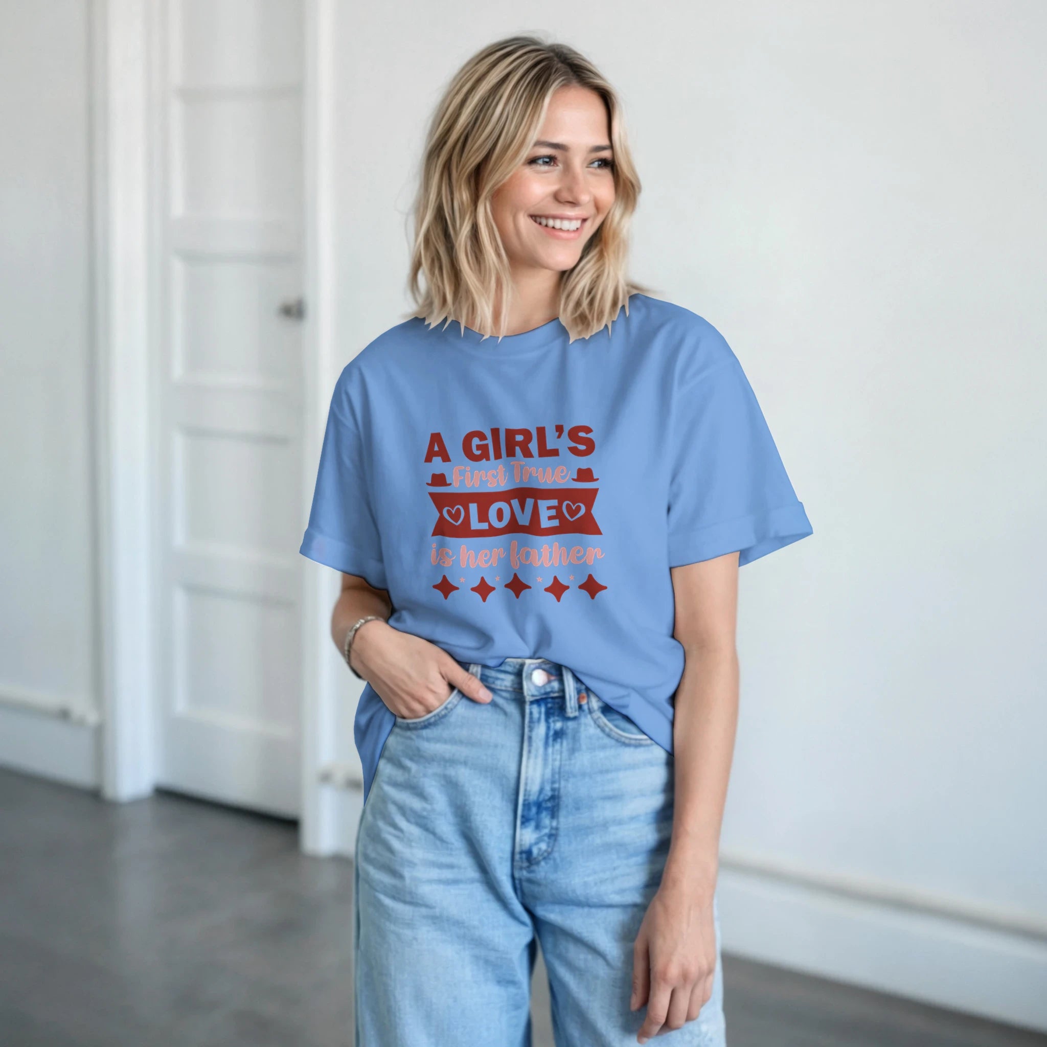 Minimalist Dad Love Shirt – Unisex Tee