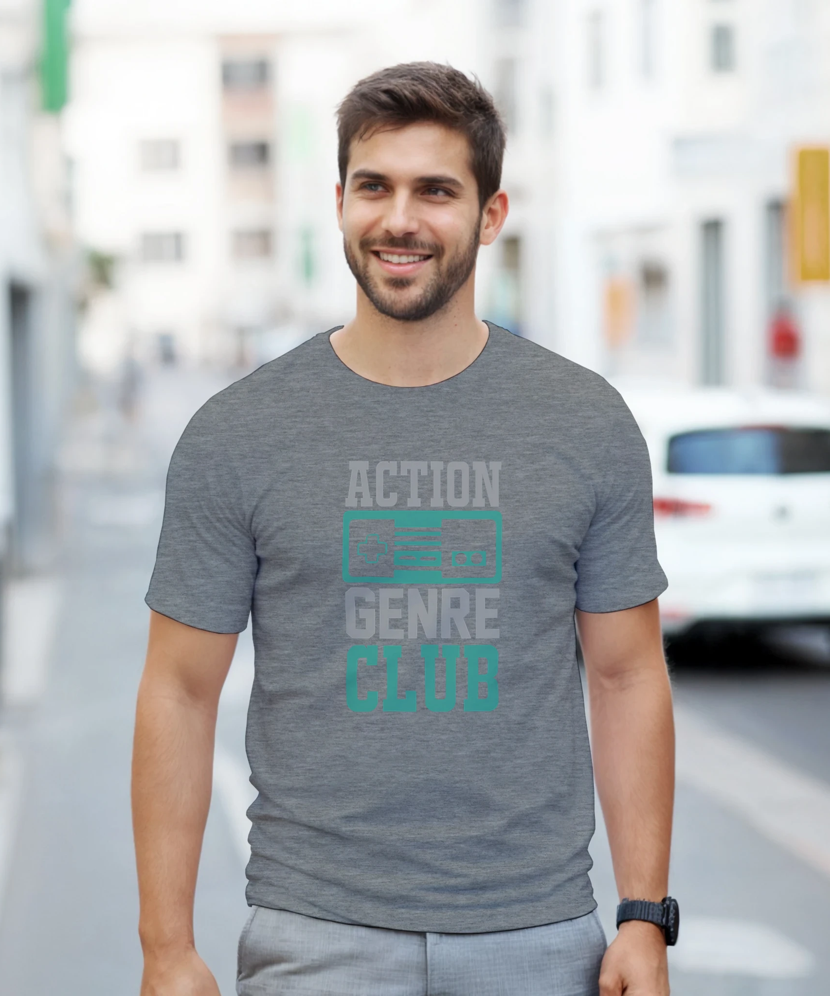 Unisex Action Gaming T-Shirt – Retro Style | Gallory Hive