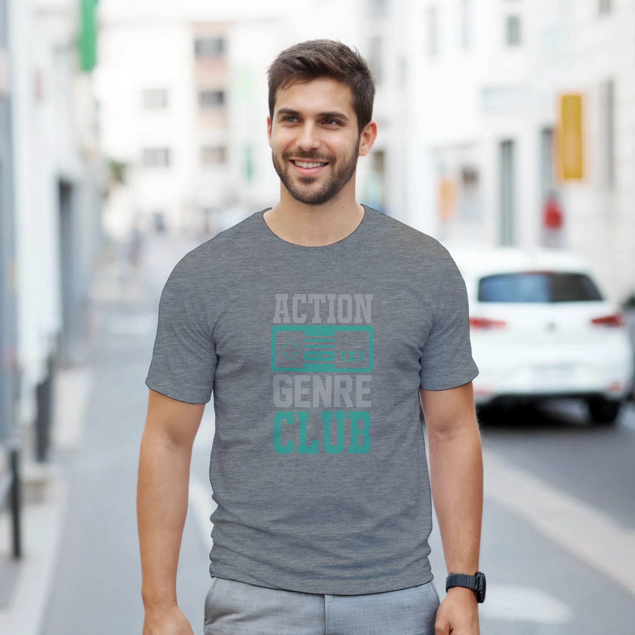 Unisex Action Gaming T-Shirt – Retro Style | Gallory Hive