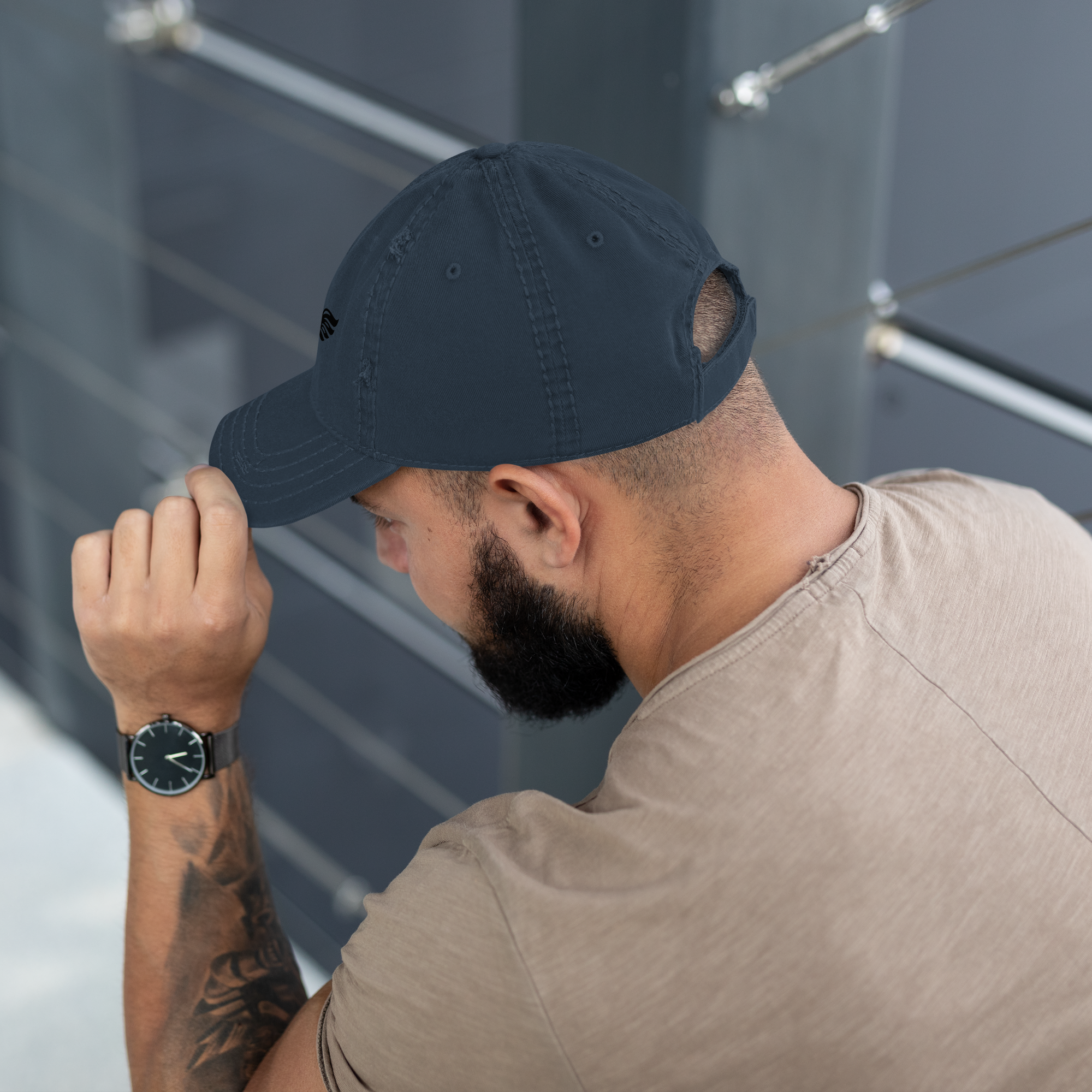 Classic Distressed Dad Hat | Vintage Casual Cap | Gallory Hive