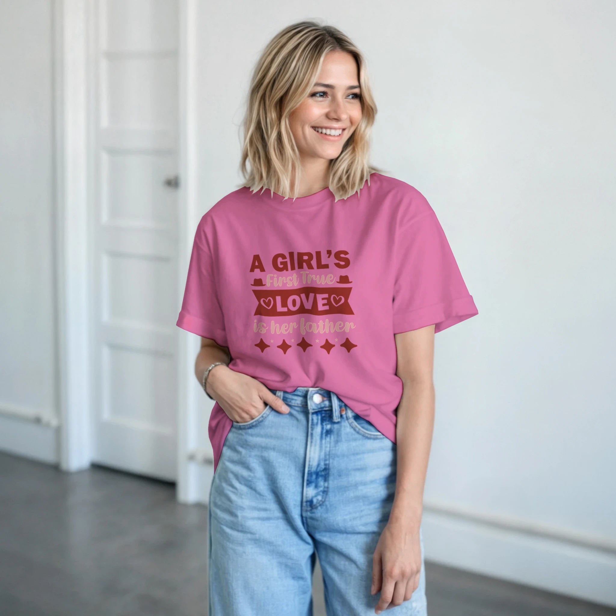 Minimalist Dad Love Shirt – Unisex Tee