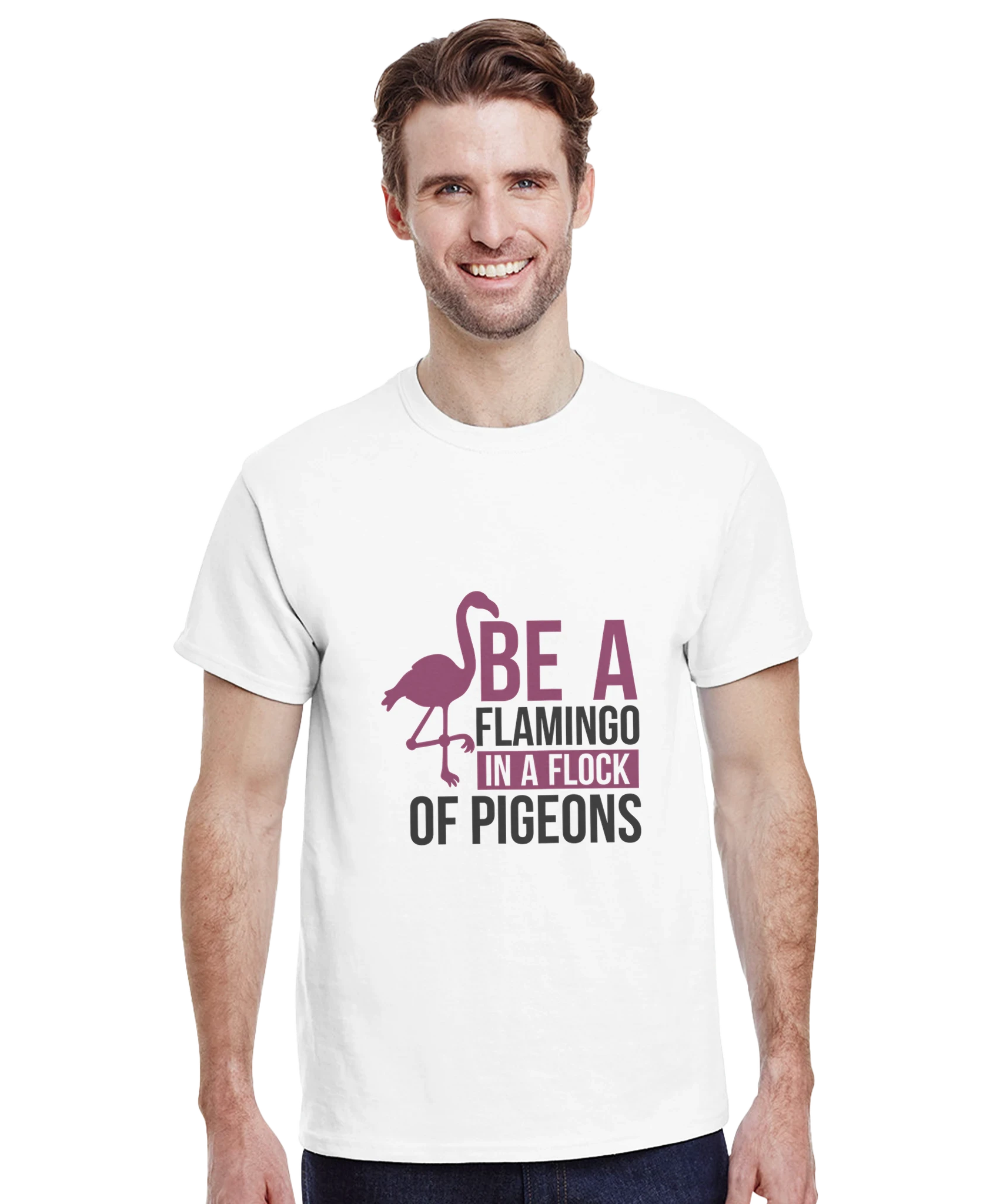 Motivational Flamingo Unisex T-Shirt | Gallory Hive