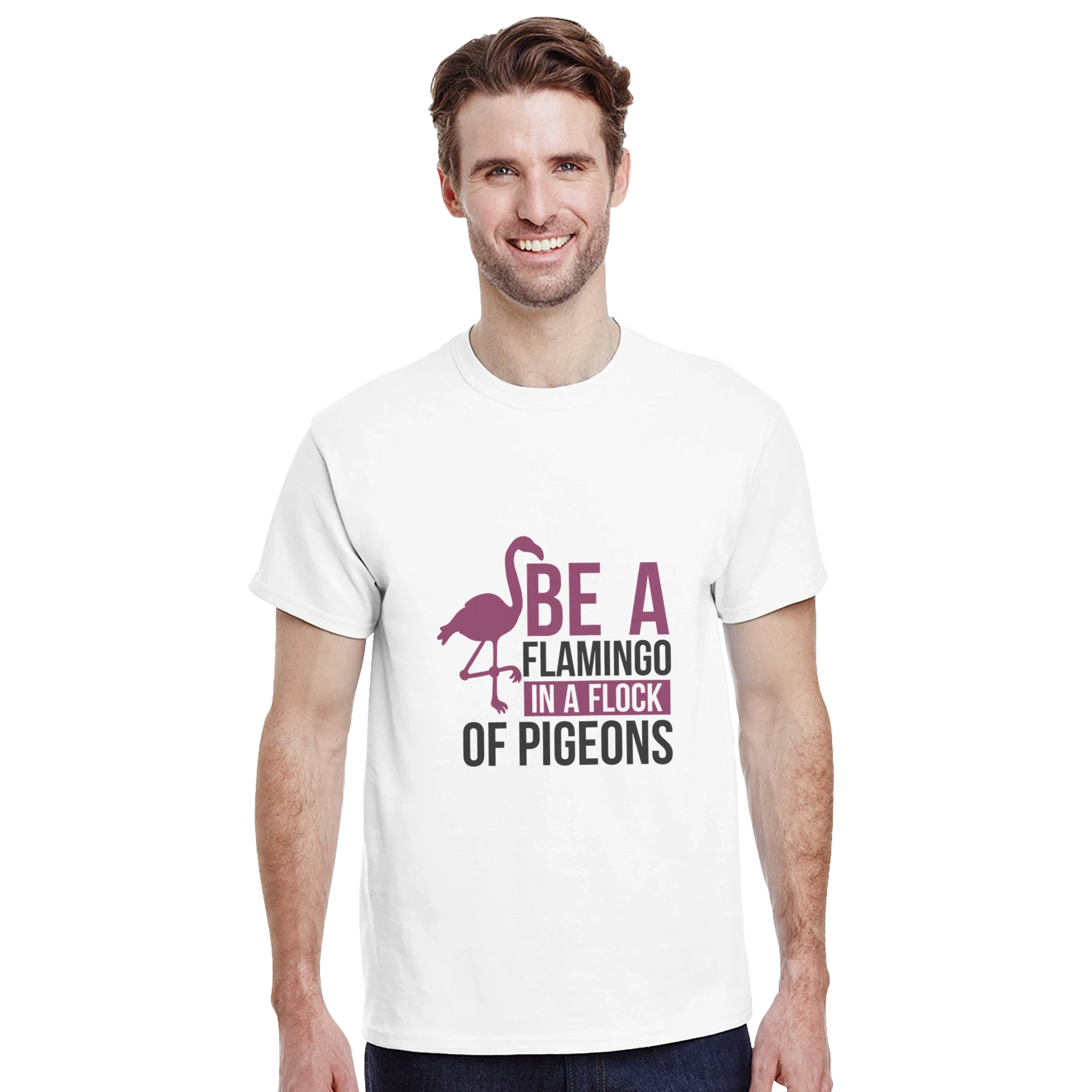Motivational Flamingo Unisex T-Shirt | Gallory Hive