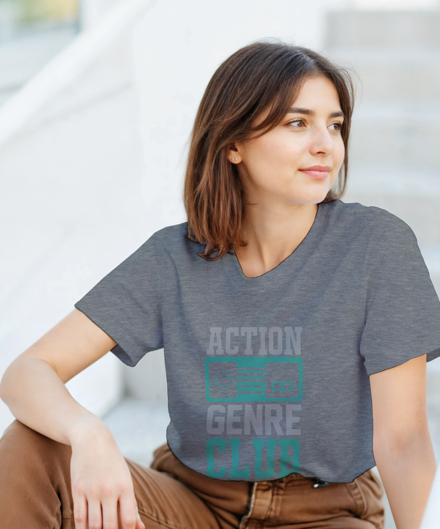 Unisex Action Gaming T-Shirt – Retro Style | Gallory Hive