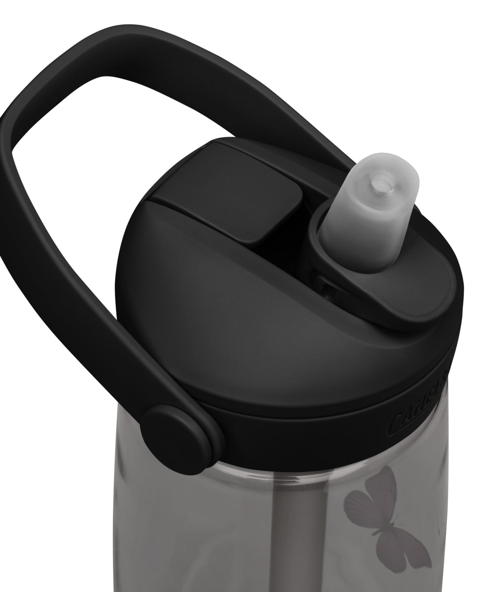 Just Breathe Flip Straw Water Bottle | Gallory Hive
