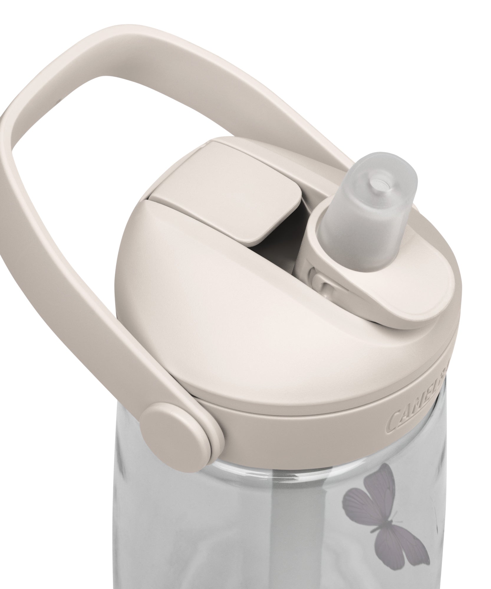 Just Breathe Flip Straw Water Bottle | Gallory Hive