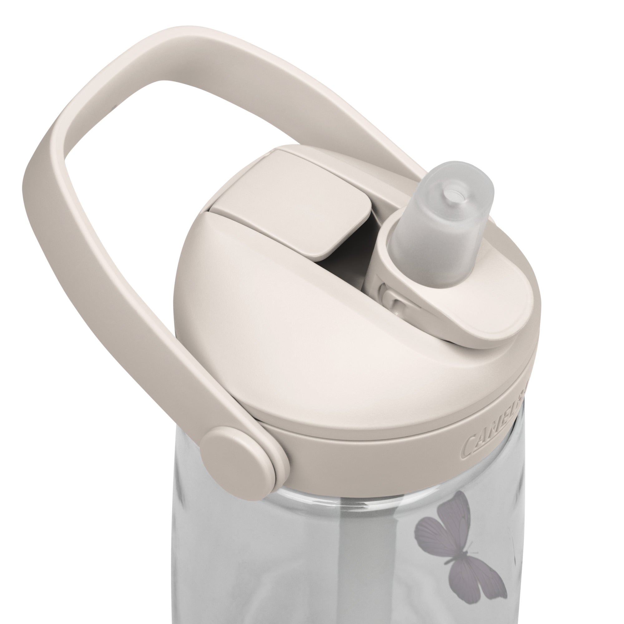 Just Breathe Flip Straw Water Bottle | Gallory Hive