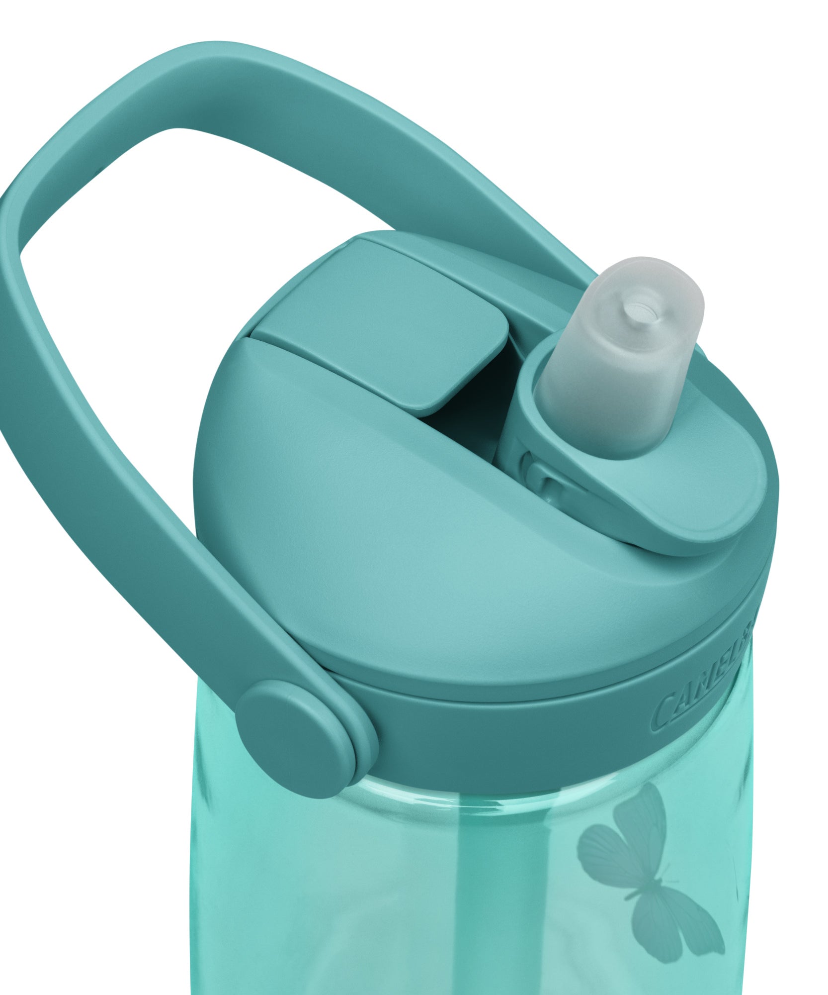 Just Breathe Flip Straw Water Bottle | Gallory Hive