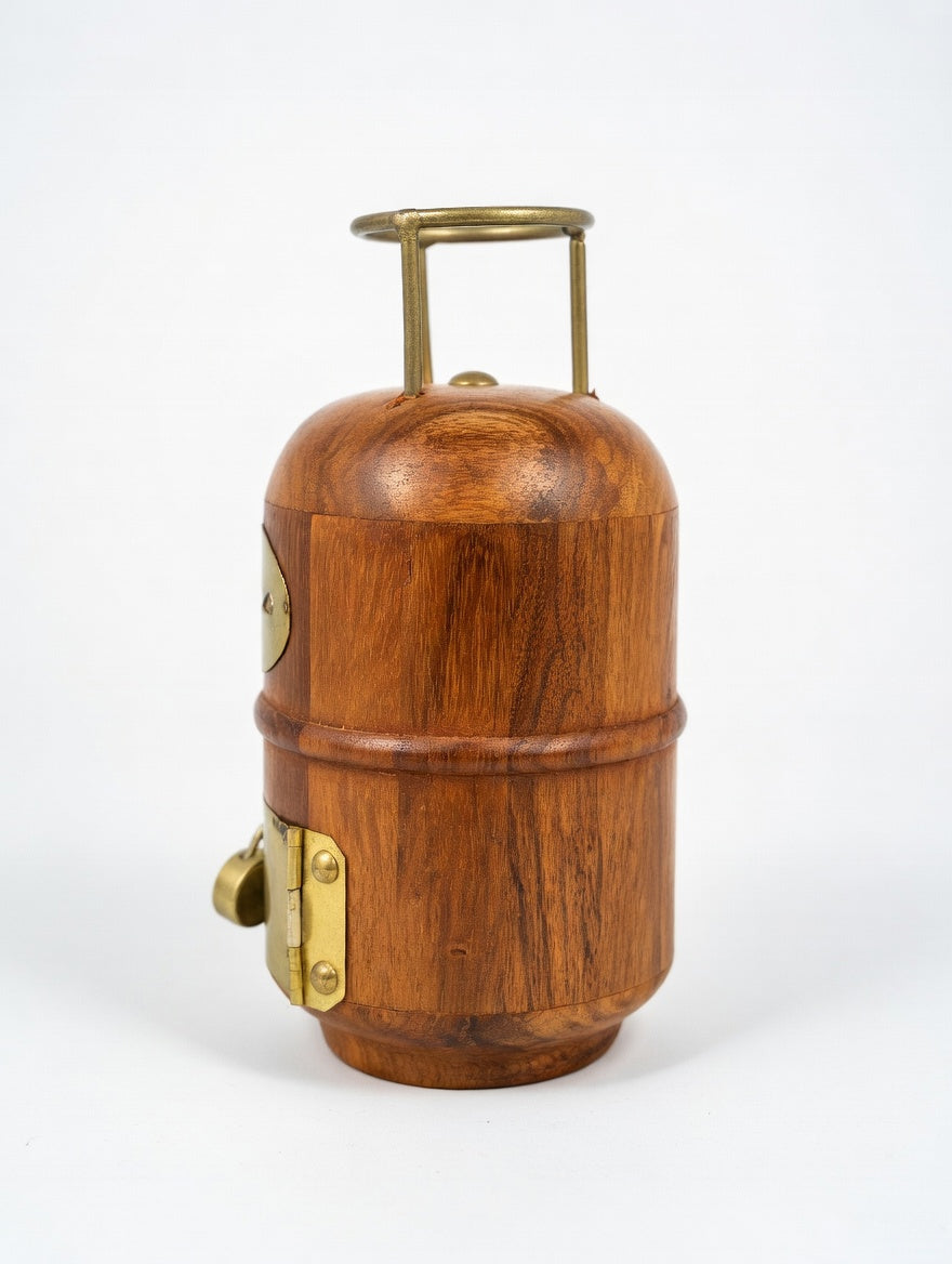 Handcrafted Wooden Money Box Coin Bank | Gallory Hive