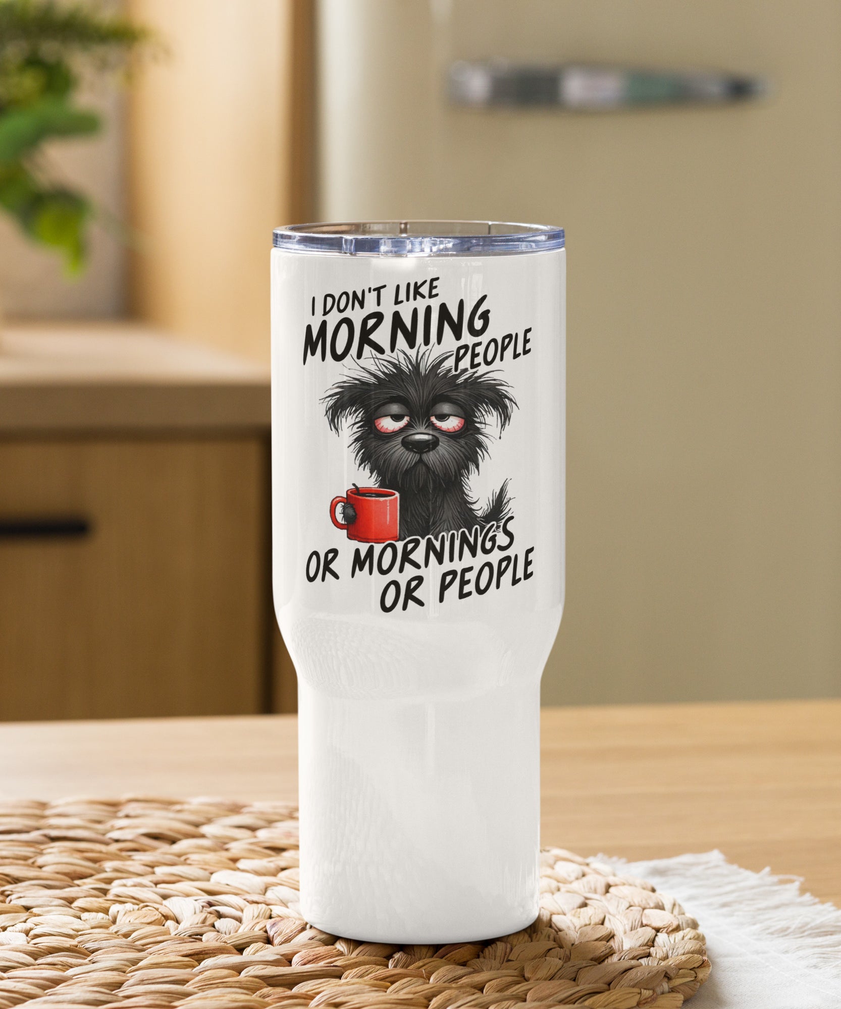Sleepy Dog Coffee Lover Travel Mug | Gallory Hive