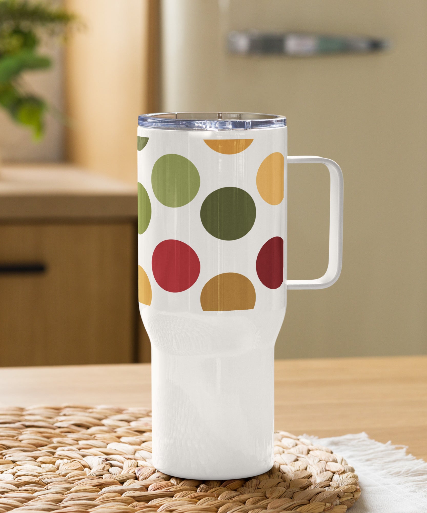Travel mug with a handle | Gallory Hive