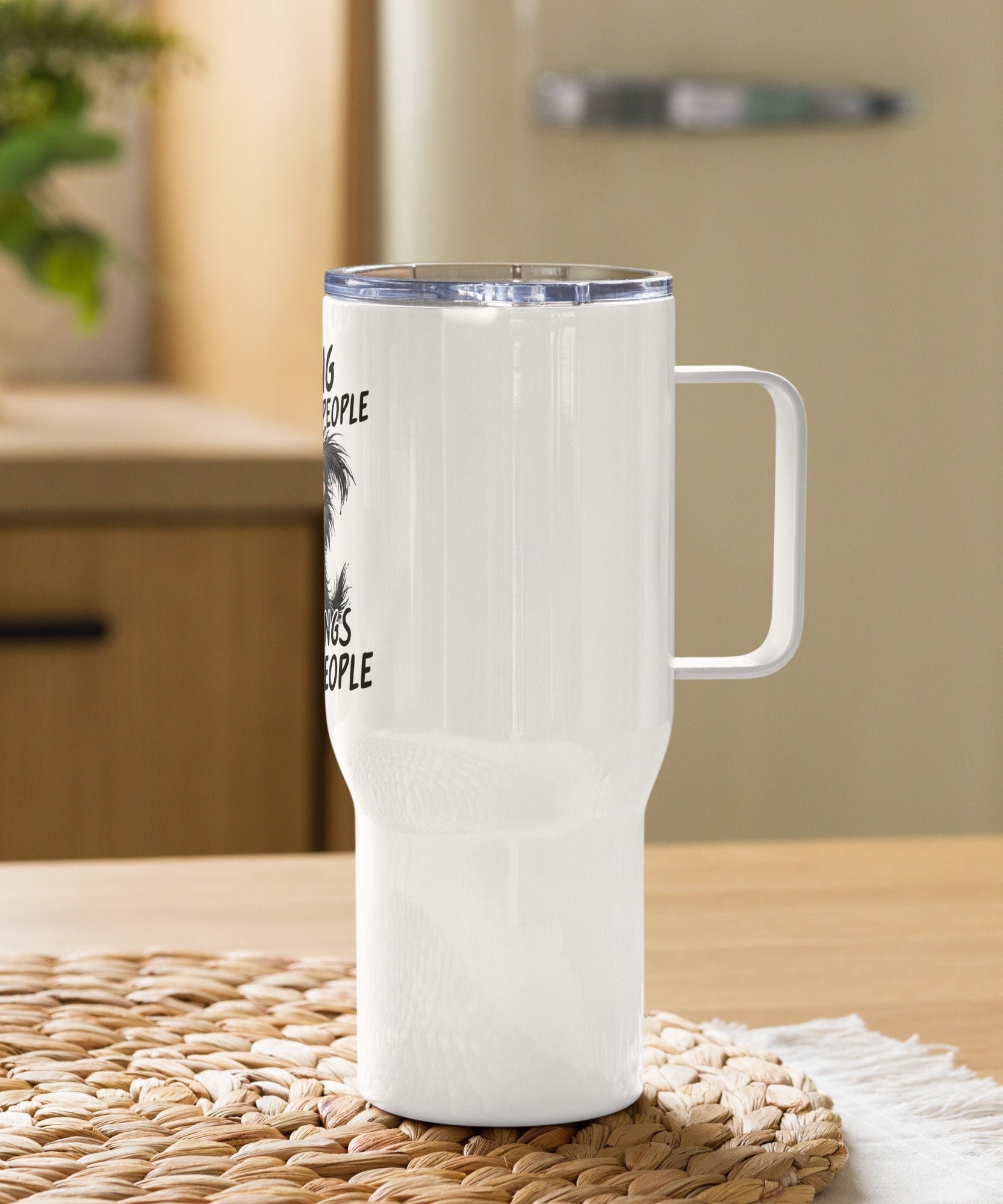 Sleepy Dog Coffee Lover Travel Mug | Gallory Hive