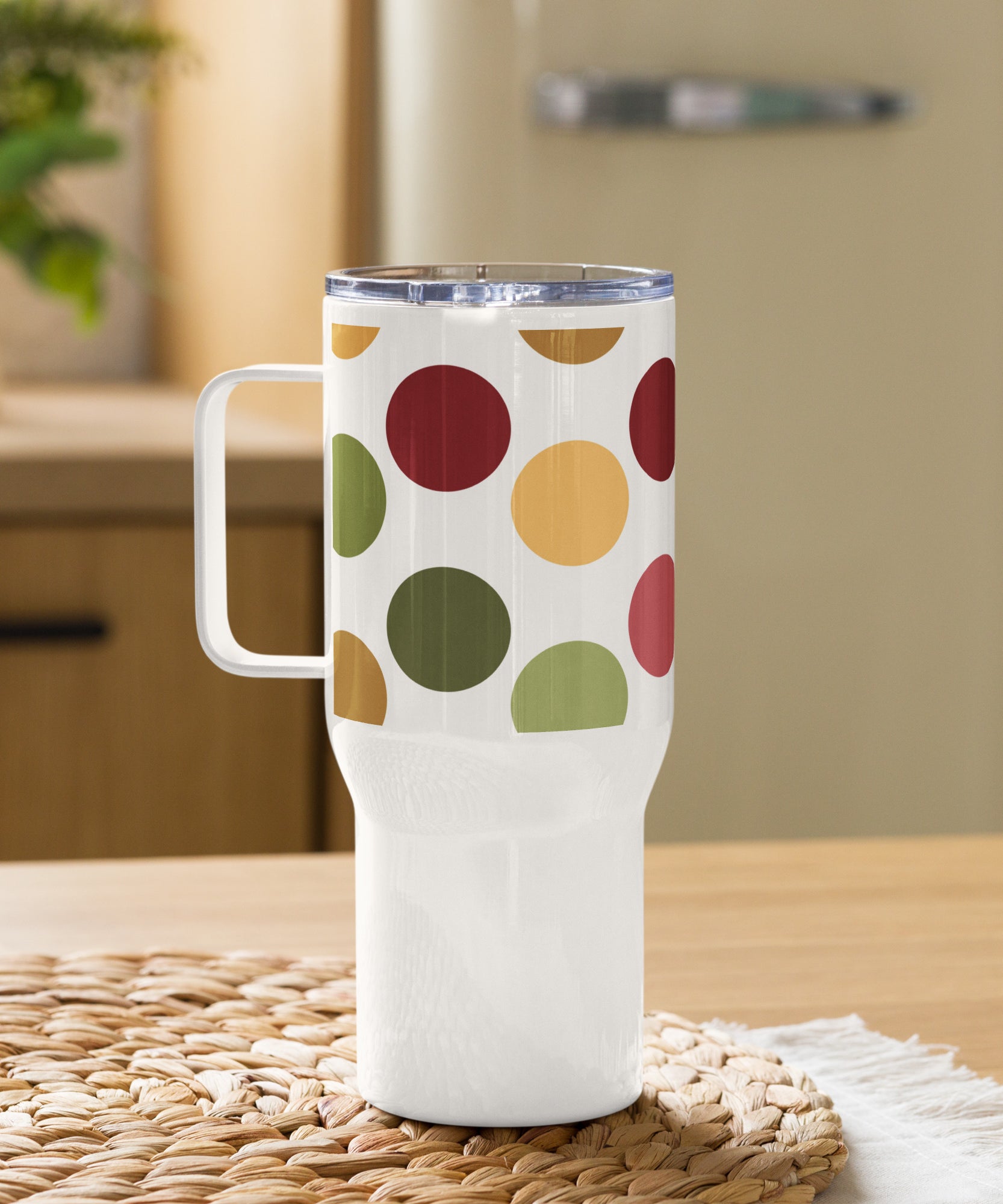 Travel mug with a handle | Gallory Hive