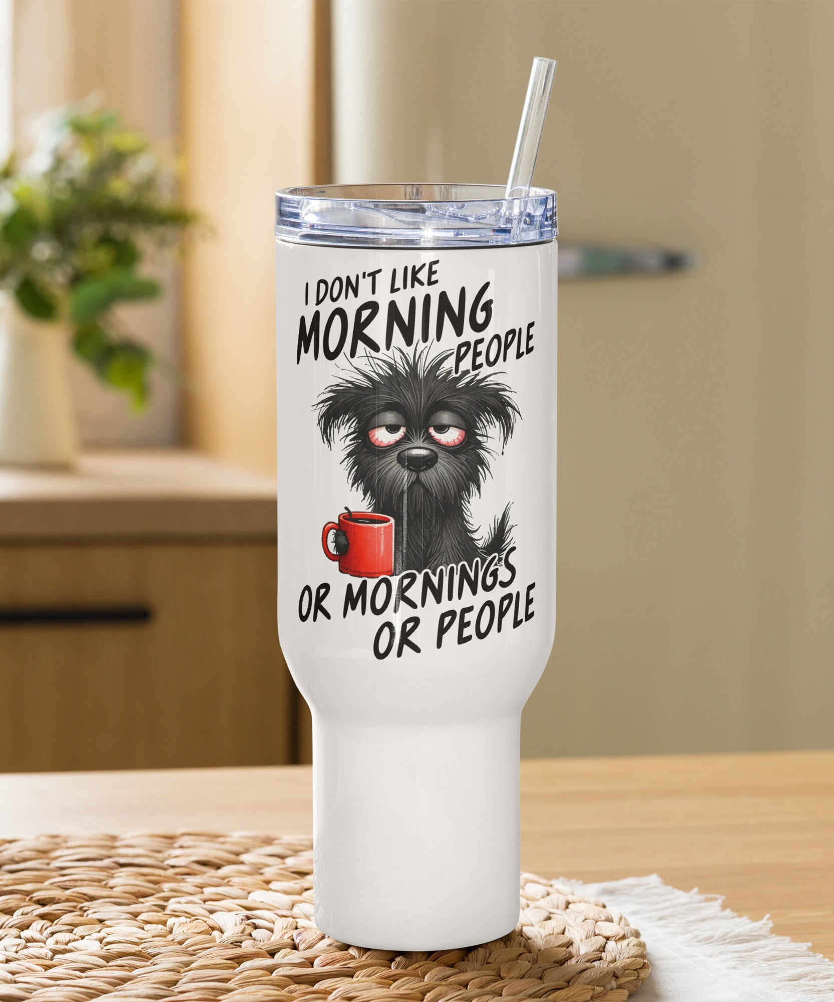 Sleepy Dog Coffee Lover Travel Mug | Gallory Hive