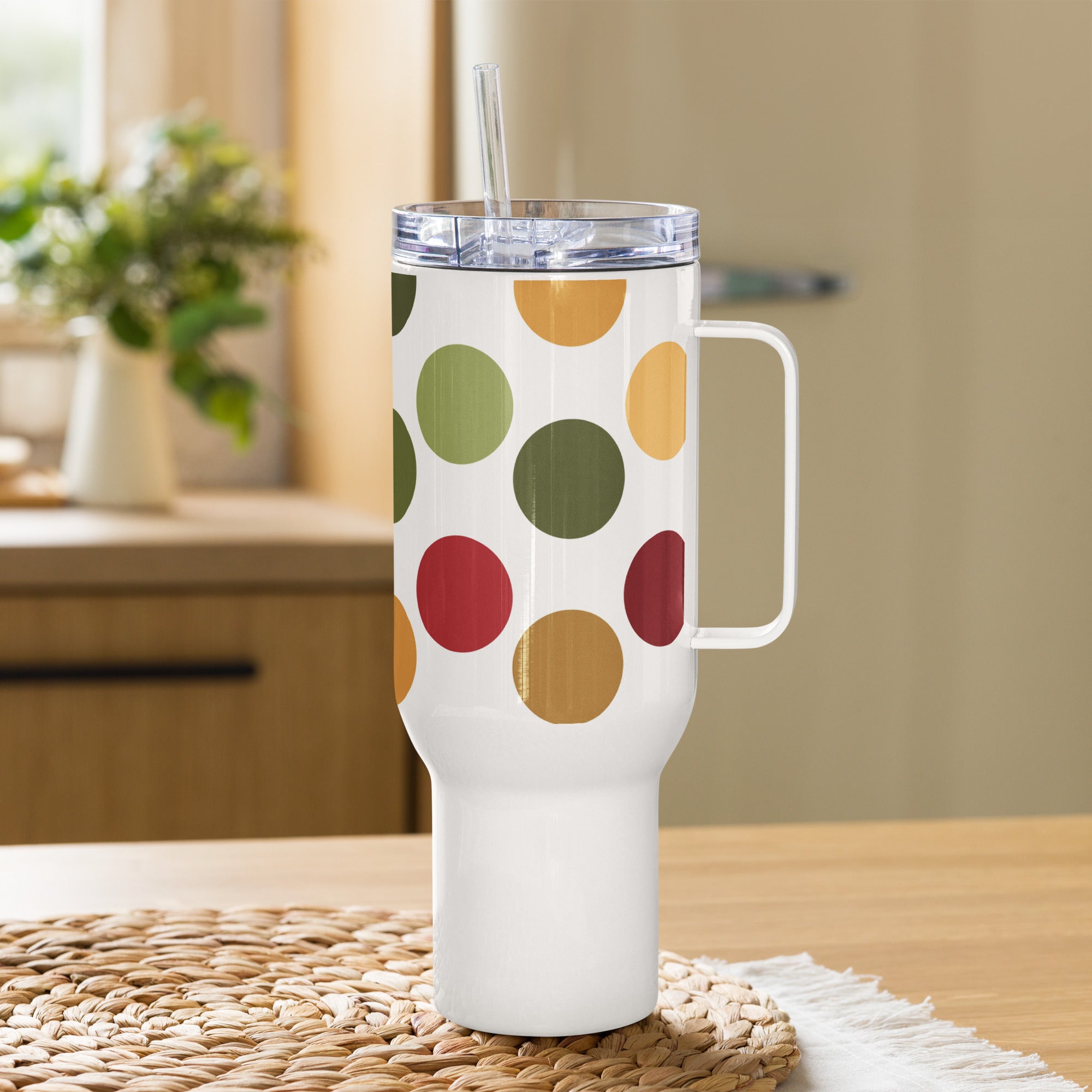 Travel mug with a handle | Gallory Hive