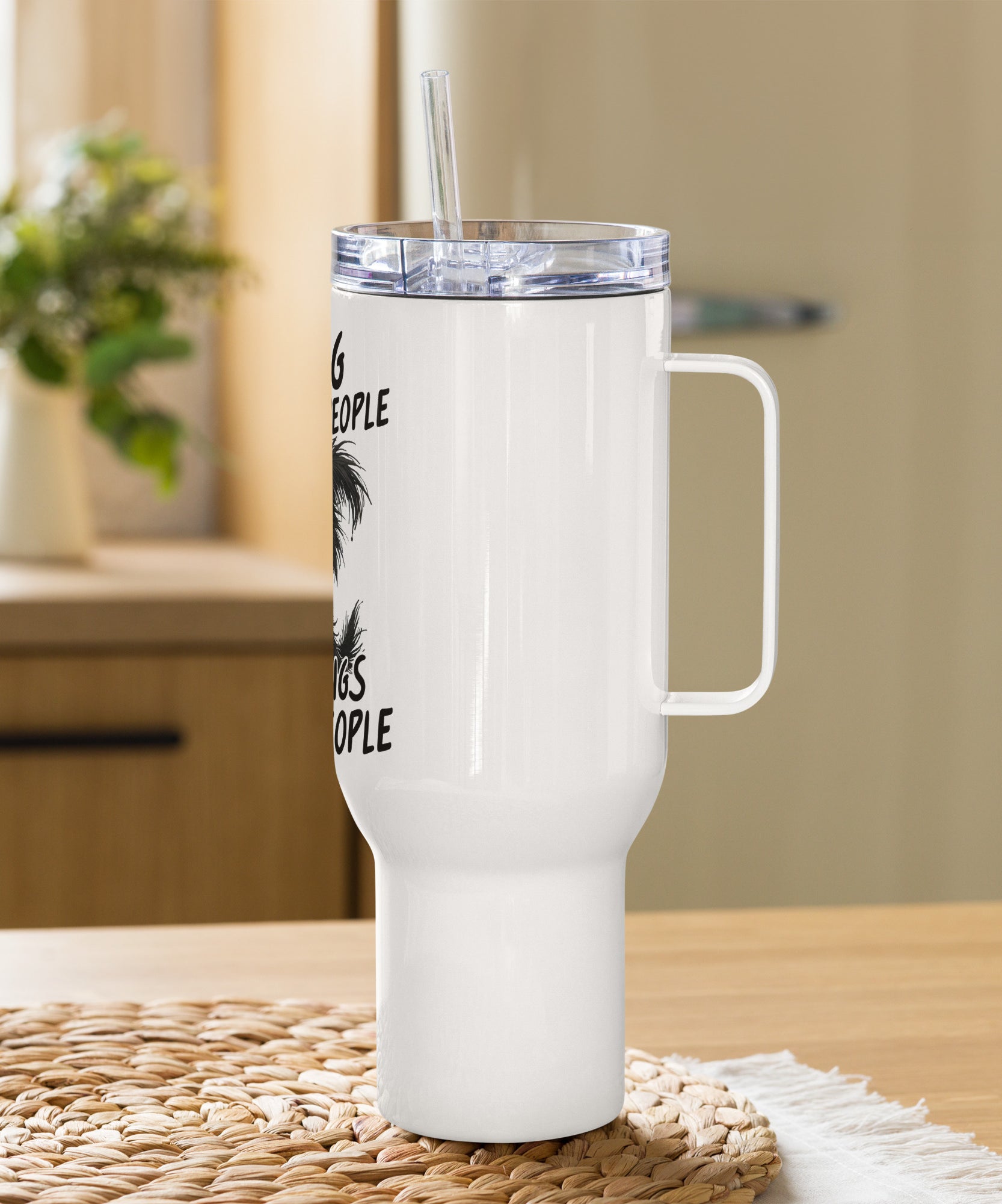 Sleepy Dog Coffee Lover Travel Mug | Gallory Hive