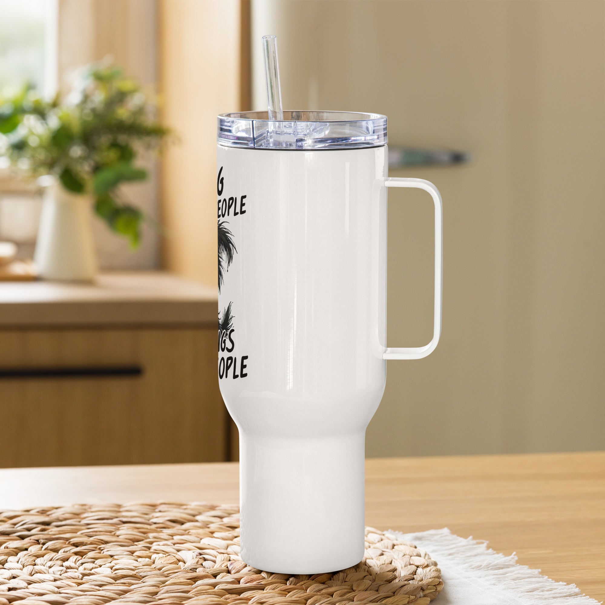 Sleepy Dog Coffee Lover Travel Mug | Gallory Hive