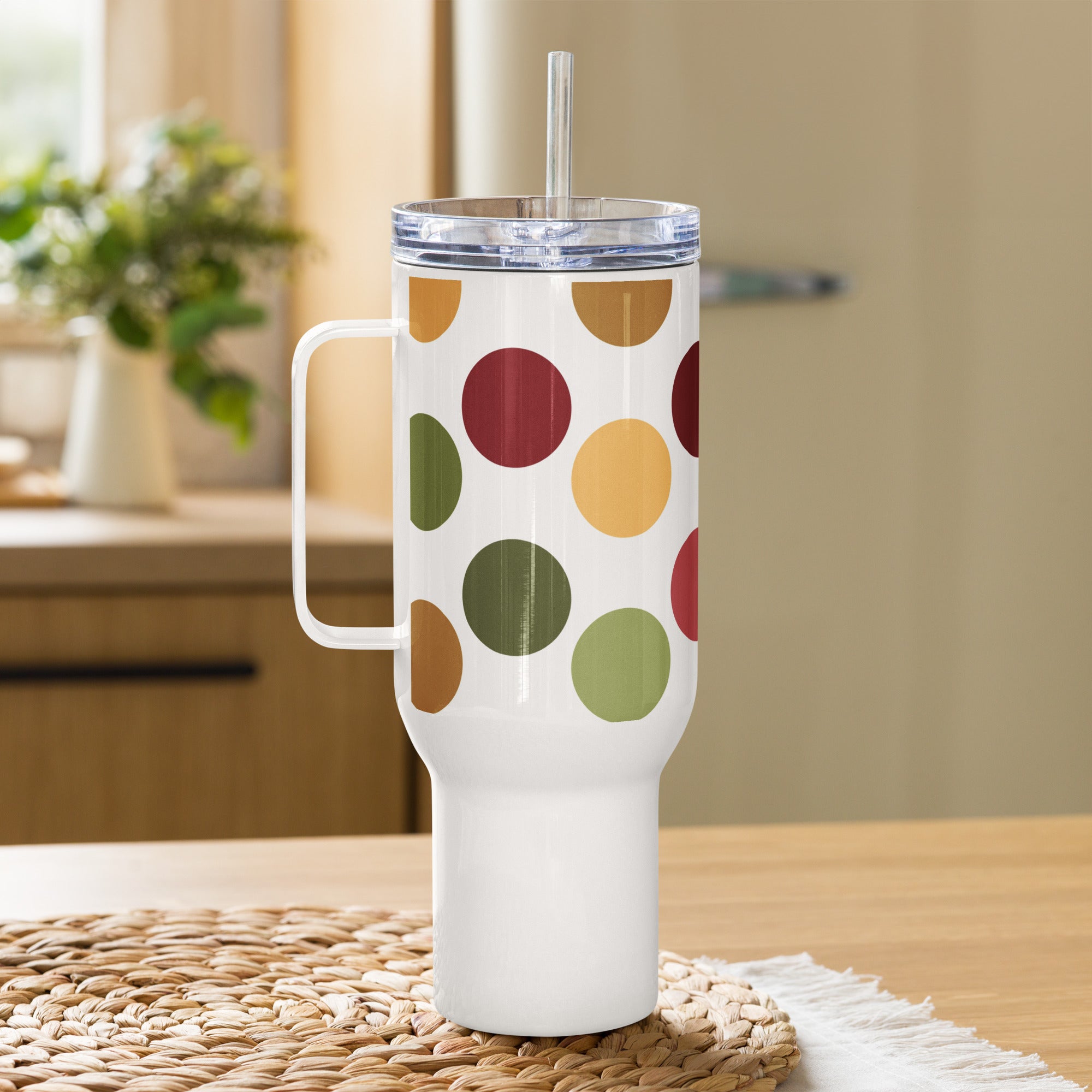 Travel mug with a handle | Gallory Hive