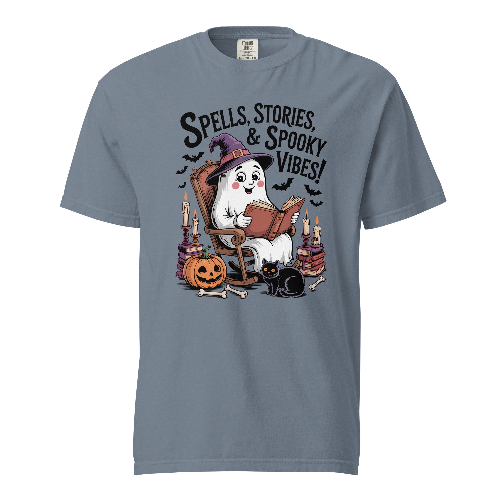 Spooky Storytime Ghost Halloween Shirt | Gallory Hive