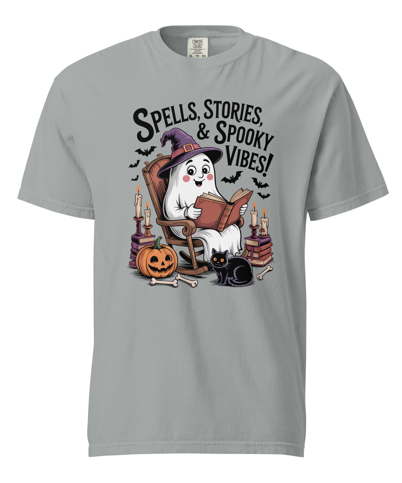 Spooky Storytime Ghost Halloween Shirt | Gallory Hive