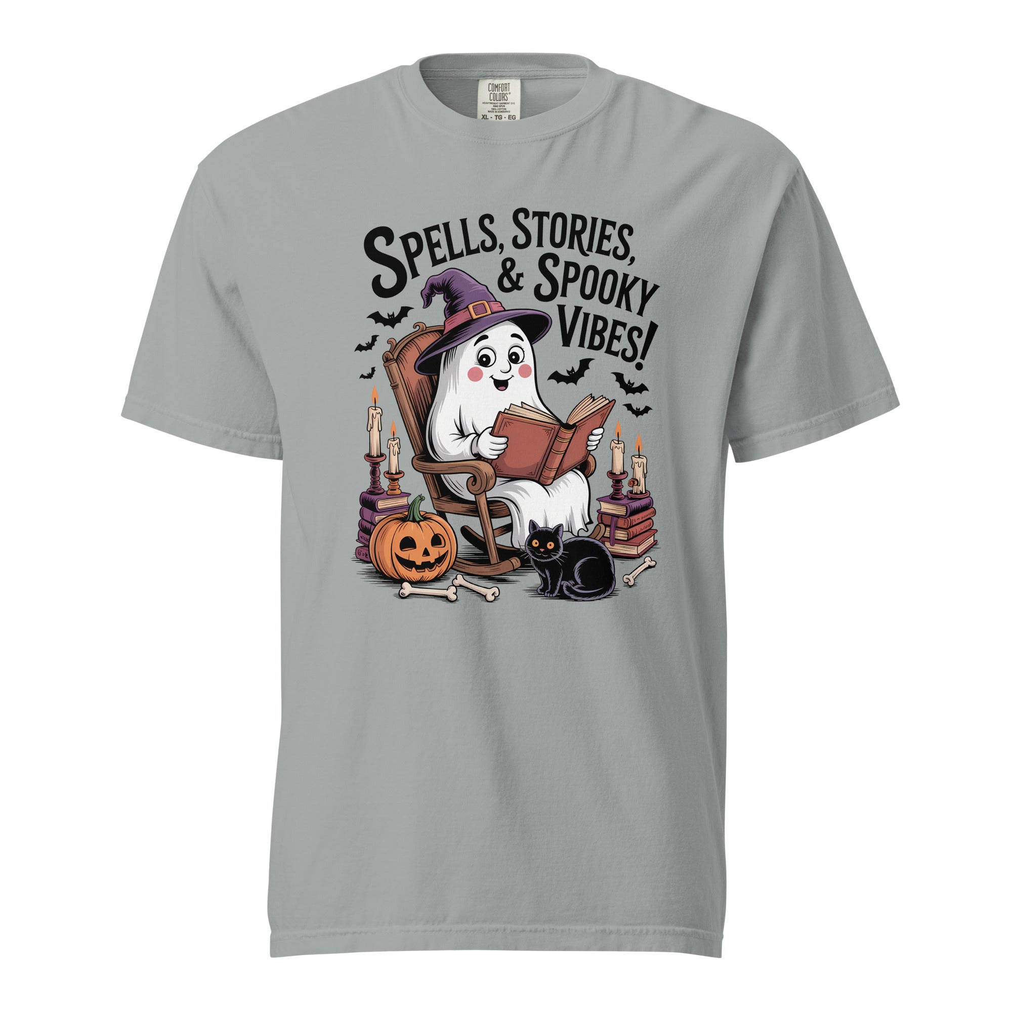Spooky Storytime Ghost Halloween Shirt | Gallory Hive