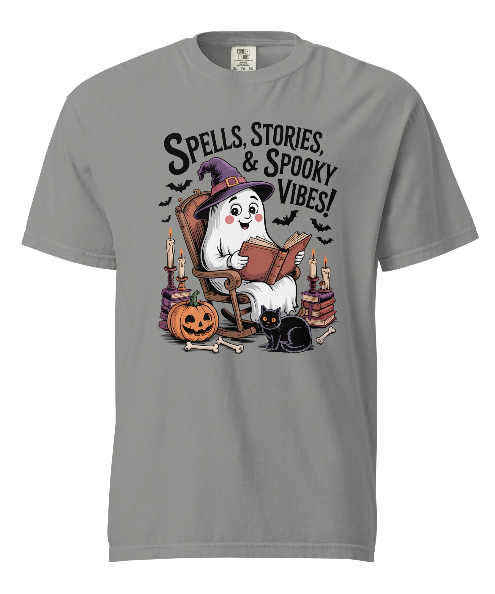 Spooky Storytime Ghost Halloween Shirt | Gallory Hive