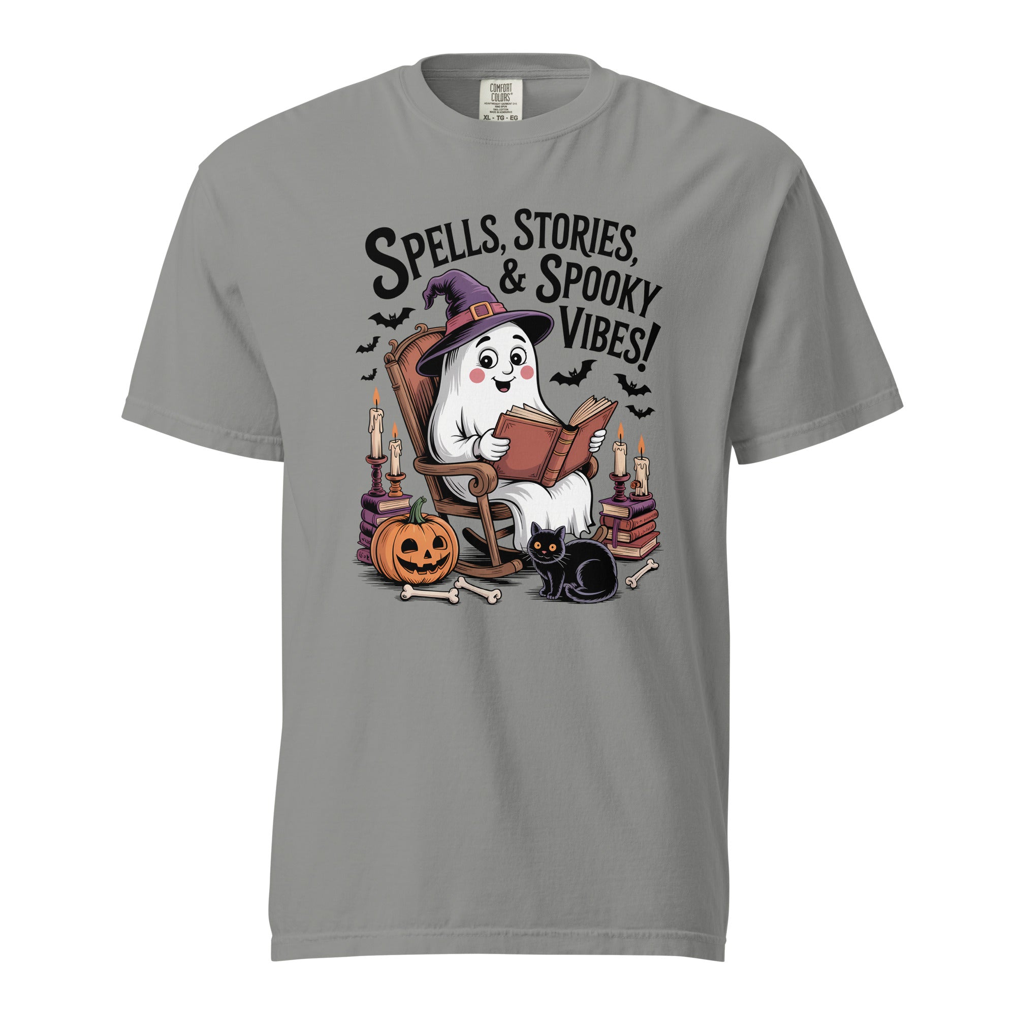 Spooky Storytime Ghost Halloween Shirt | Gallory Hive