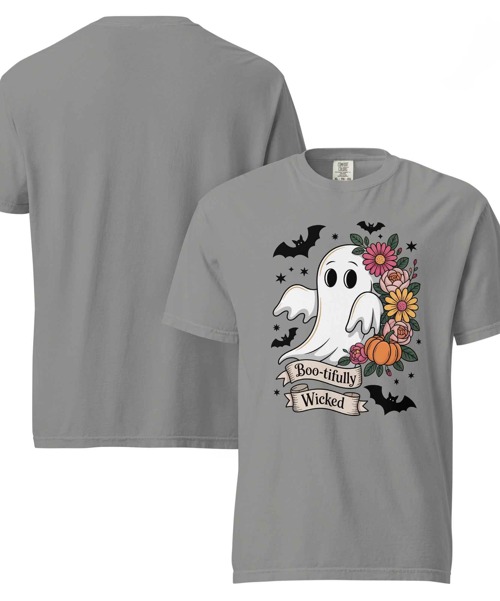 Boo-tifully Wicked Ghost Halloween Tee | Gallory Hive