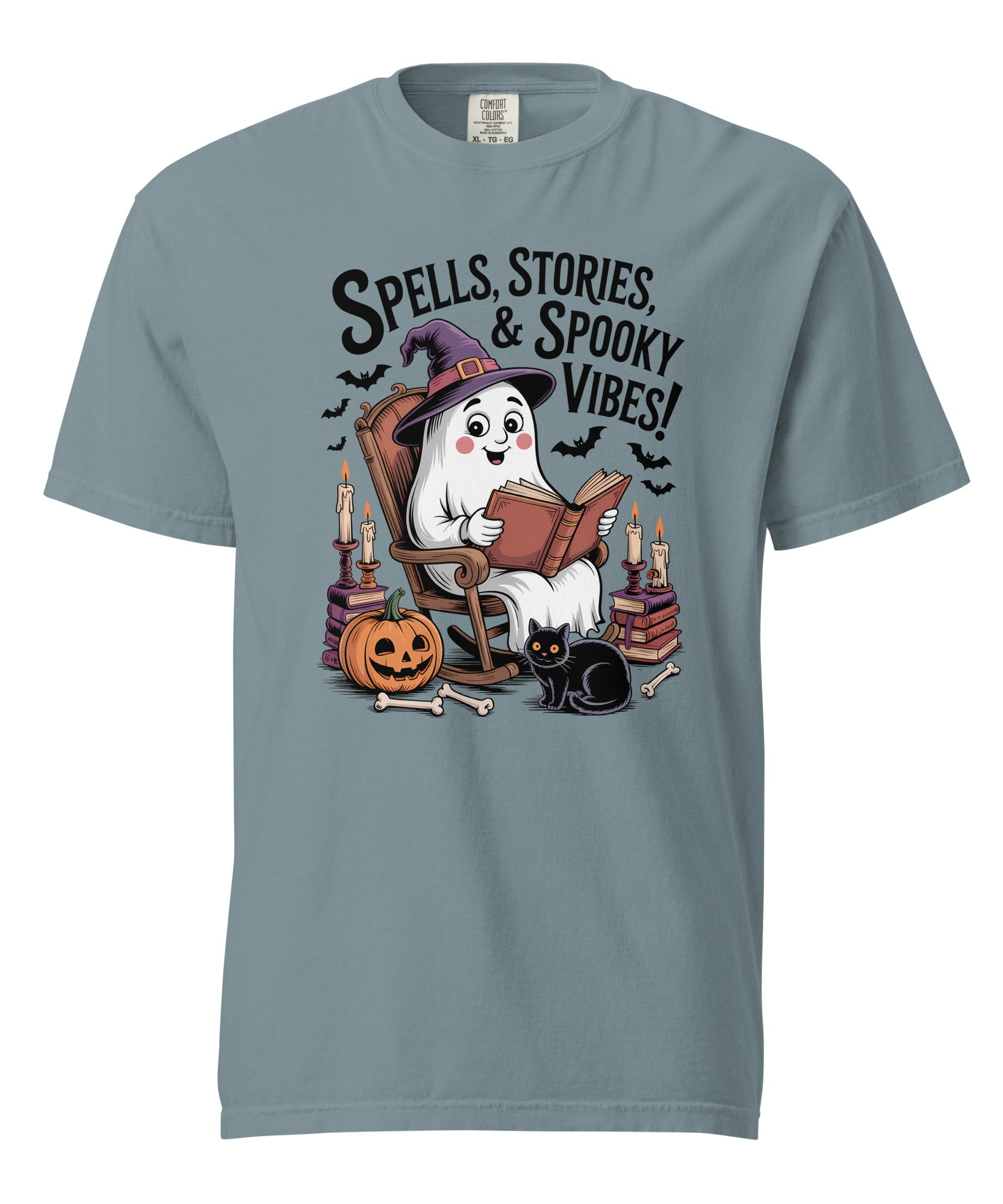 Spooky Storytime Ghost Halloween Shirt | Gallory Hive