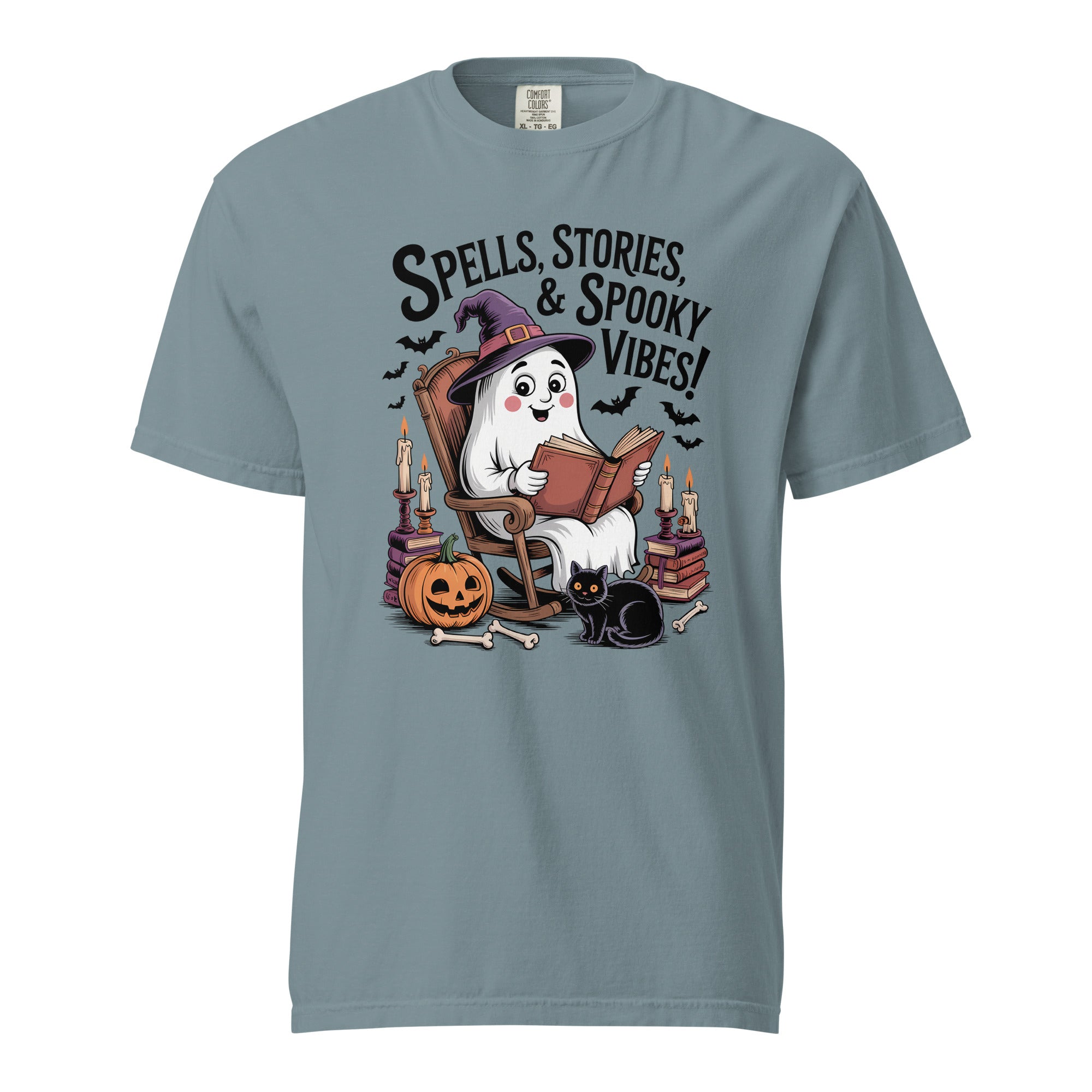 Spooky Storytime Ghost Halloween Shirt | Gallory Hive