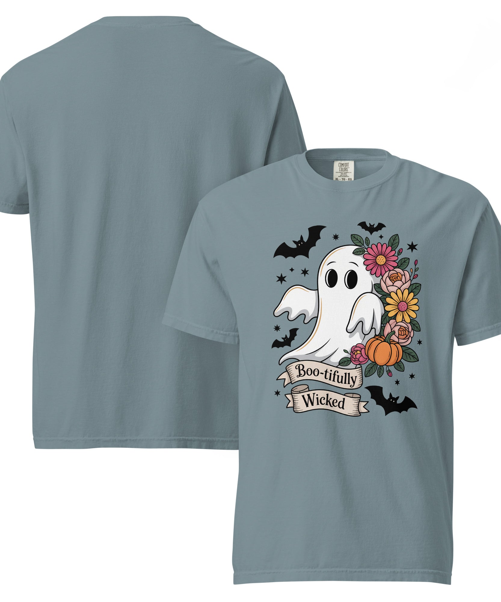 Boo-tifully Wicked Ghost Halloween Tee | Gallory Hive