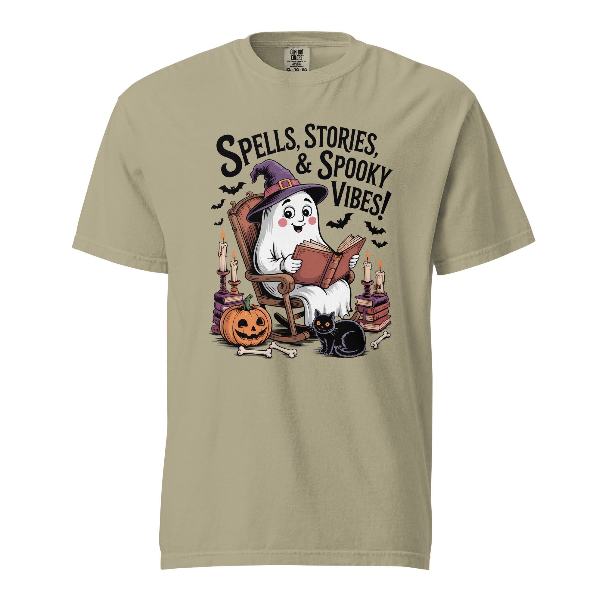 Spooky Storytime Ghost Halloween Shirt | Gallory Hive