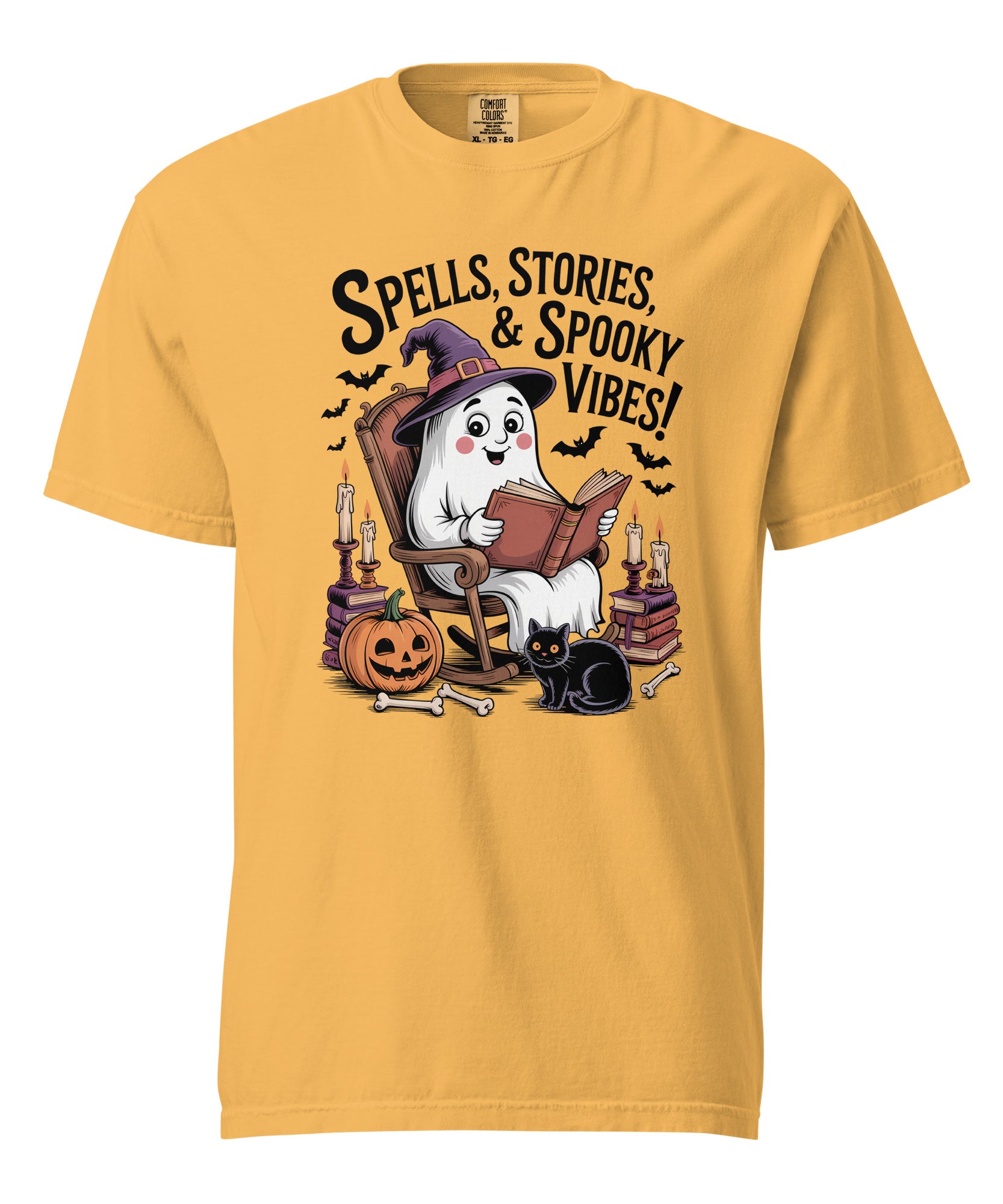 Spooky Storytime Ghost Halloween Shirt | Gallory Hive