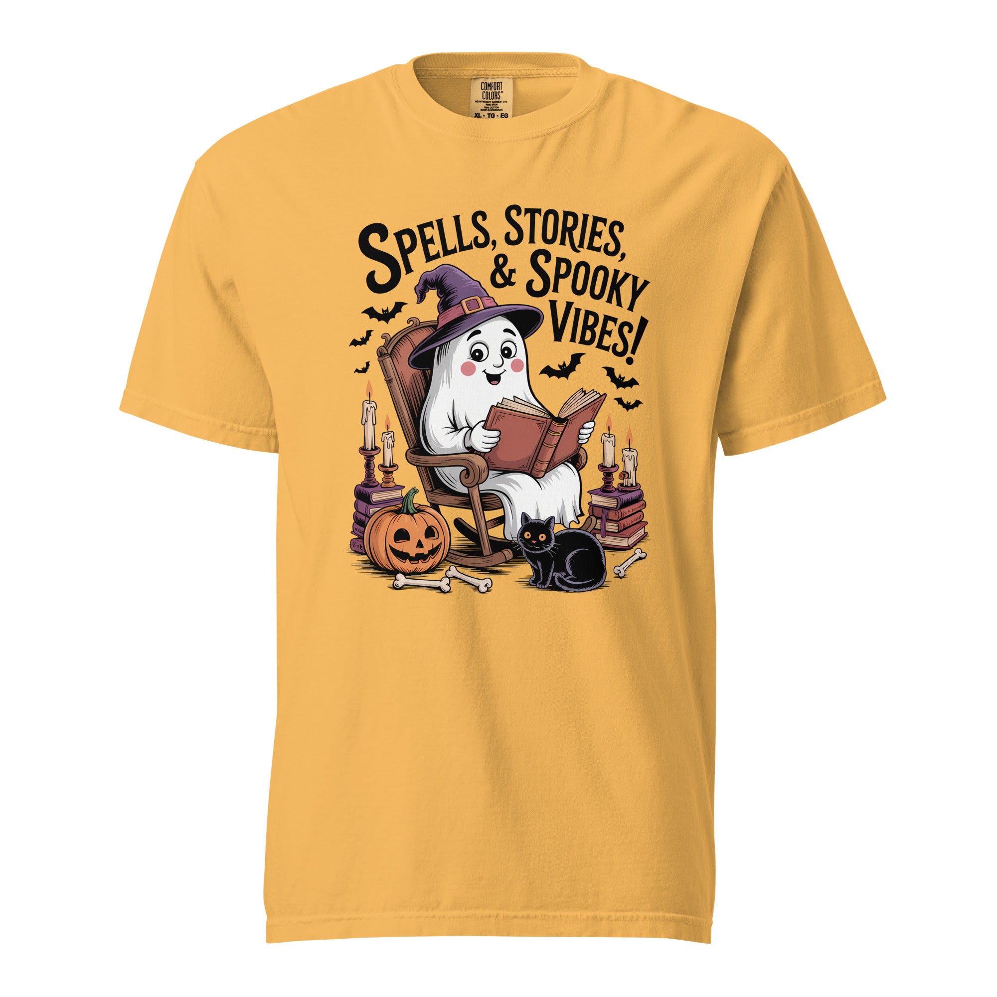Spooky Storytime Ghost Halloween Shirt | Gallory Hive