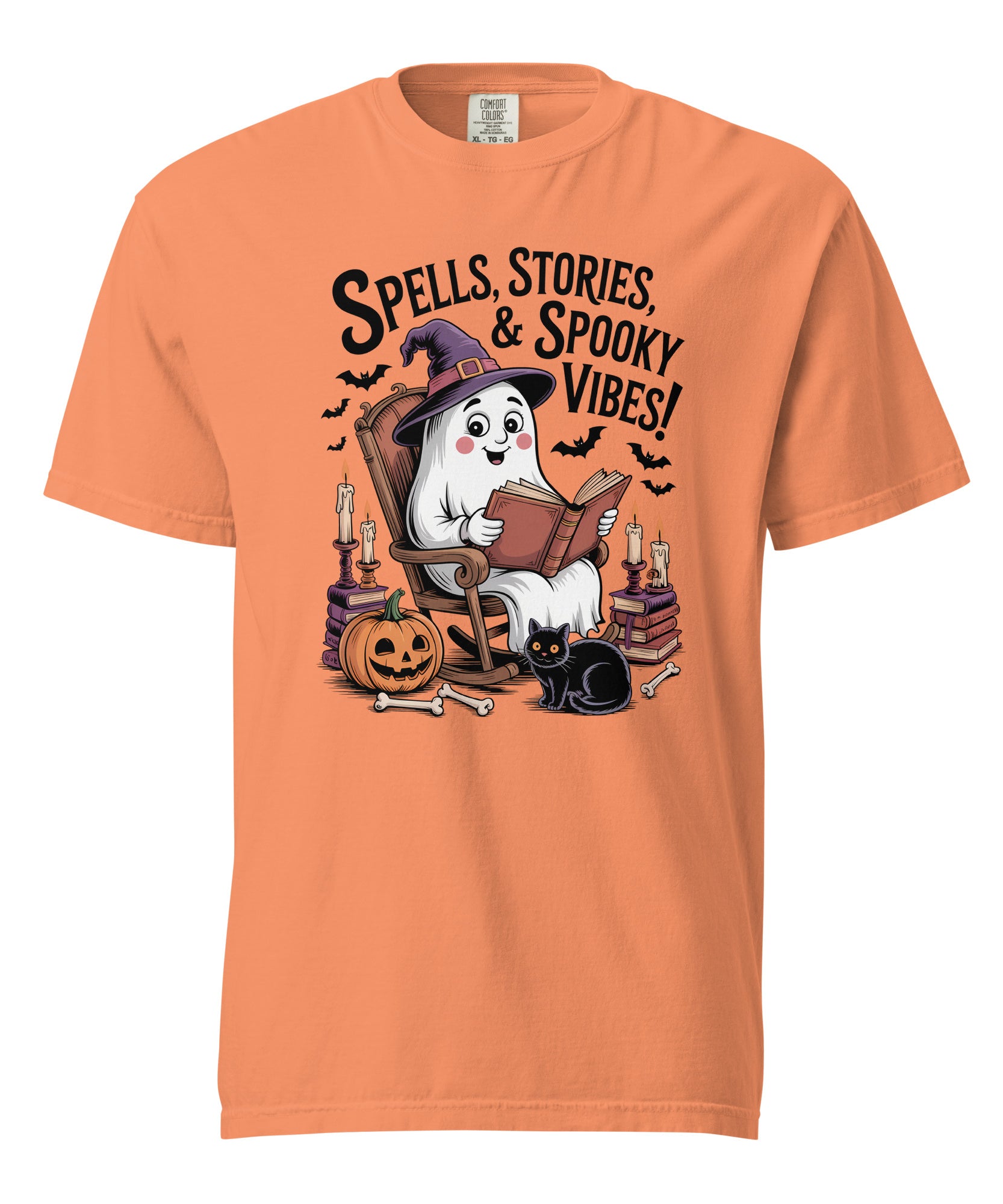 Spooky Storytime Ghost Halloween Shirt | Gallory Hive