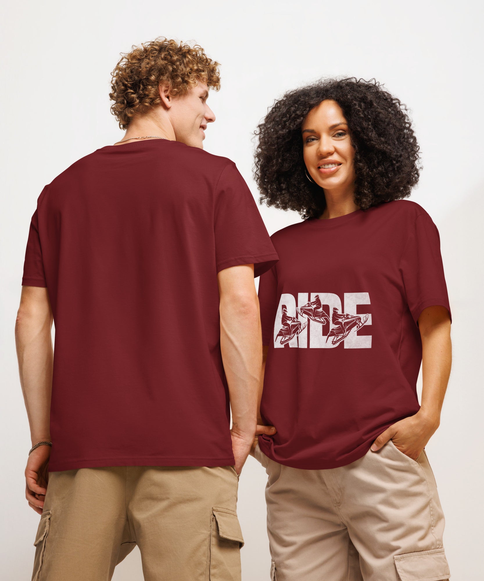 Ride Winter Sports Organic Cotton T-Shirt | Gallory Hive