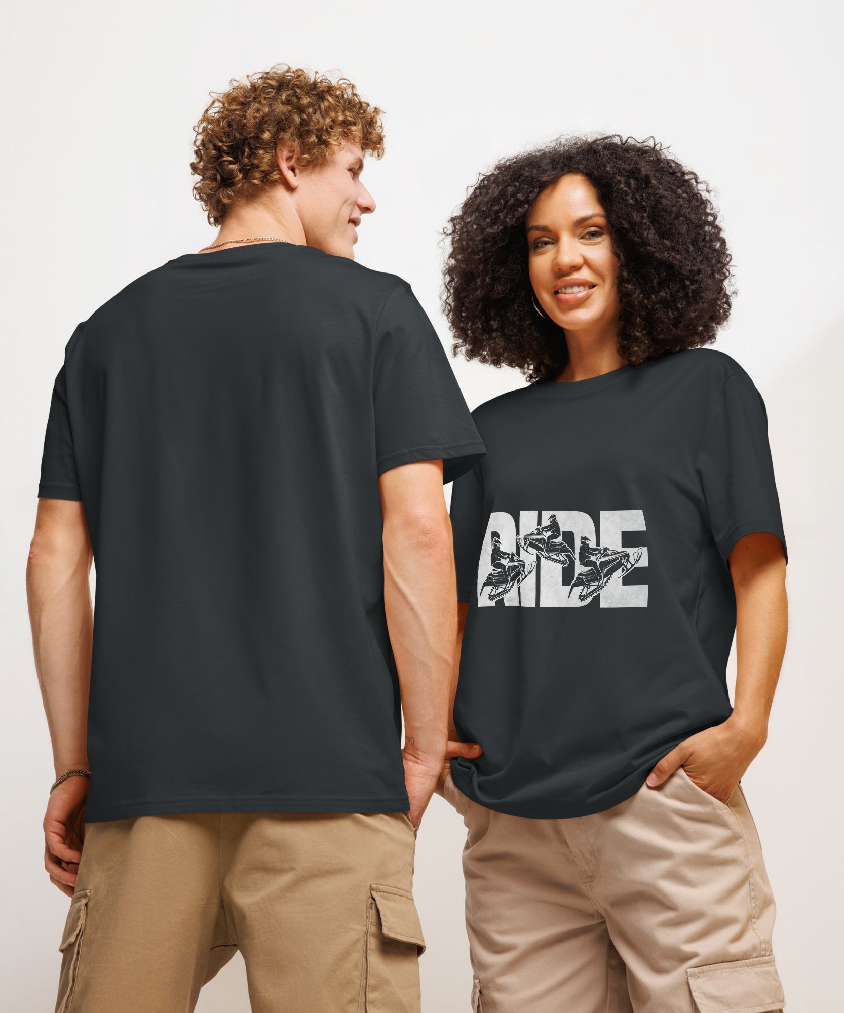 Ride Winter Sports Organic Cotton T-Shirt | Gallory Hive