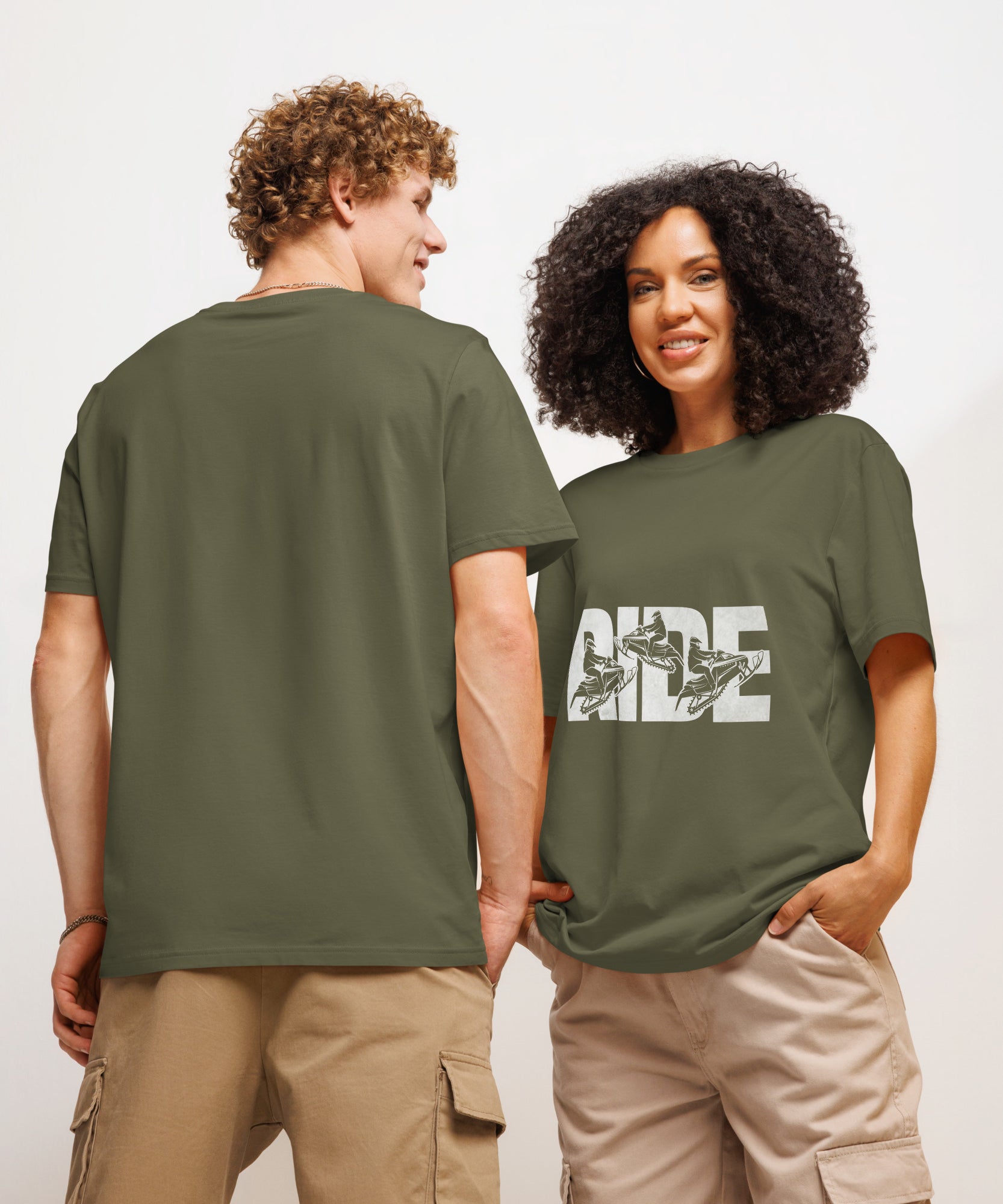Ride Winter Sports Organic Cotton T-Shirt | Gallory Hive