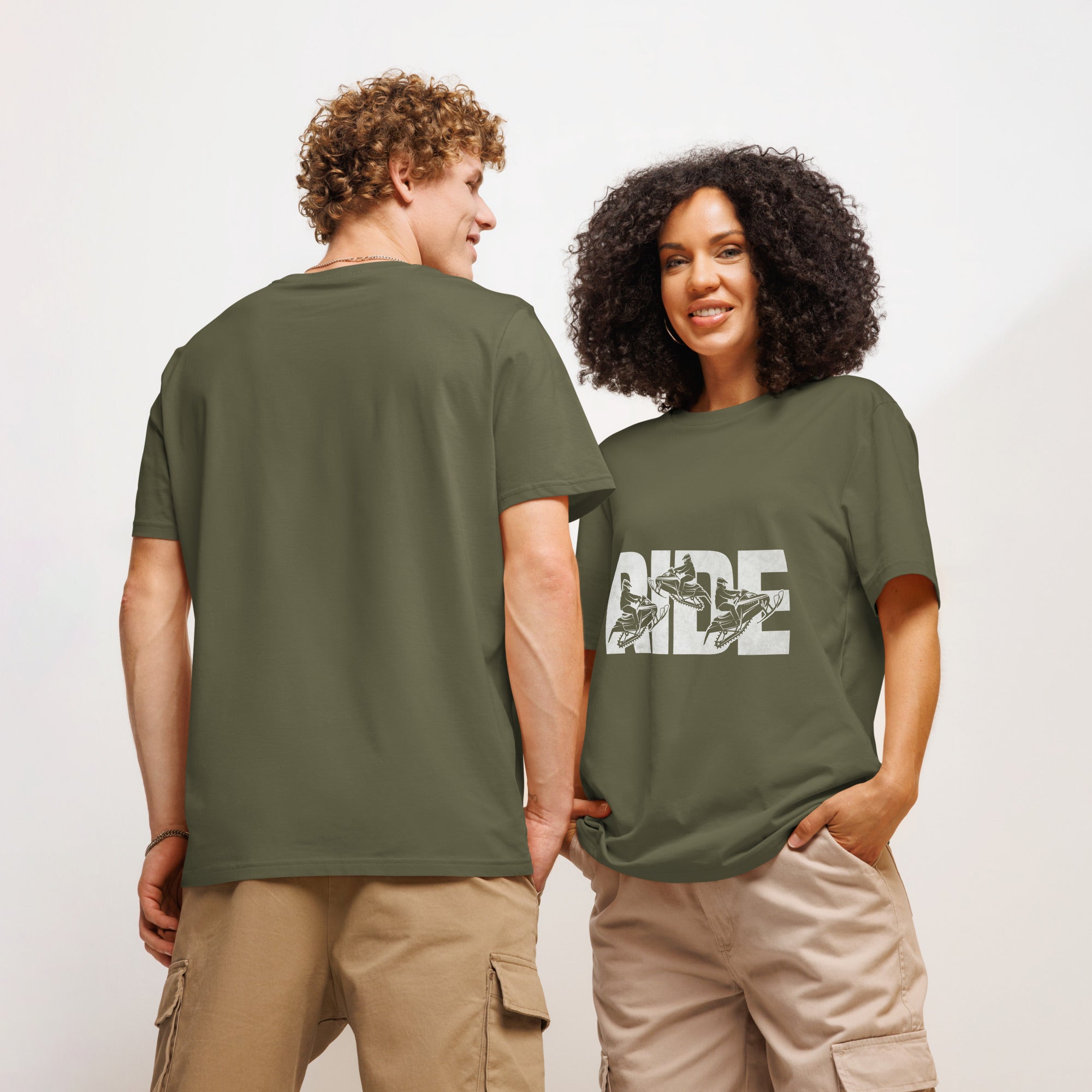 Ride Winter Sports Organic Cotton T-Shirt | Gallory Hive