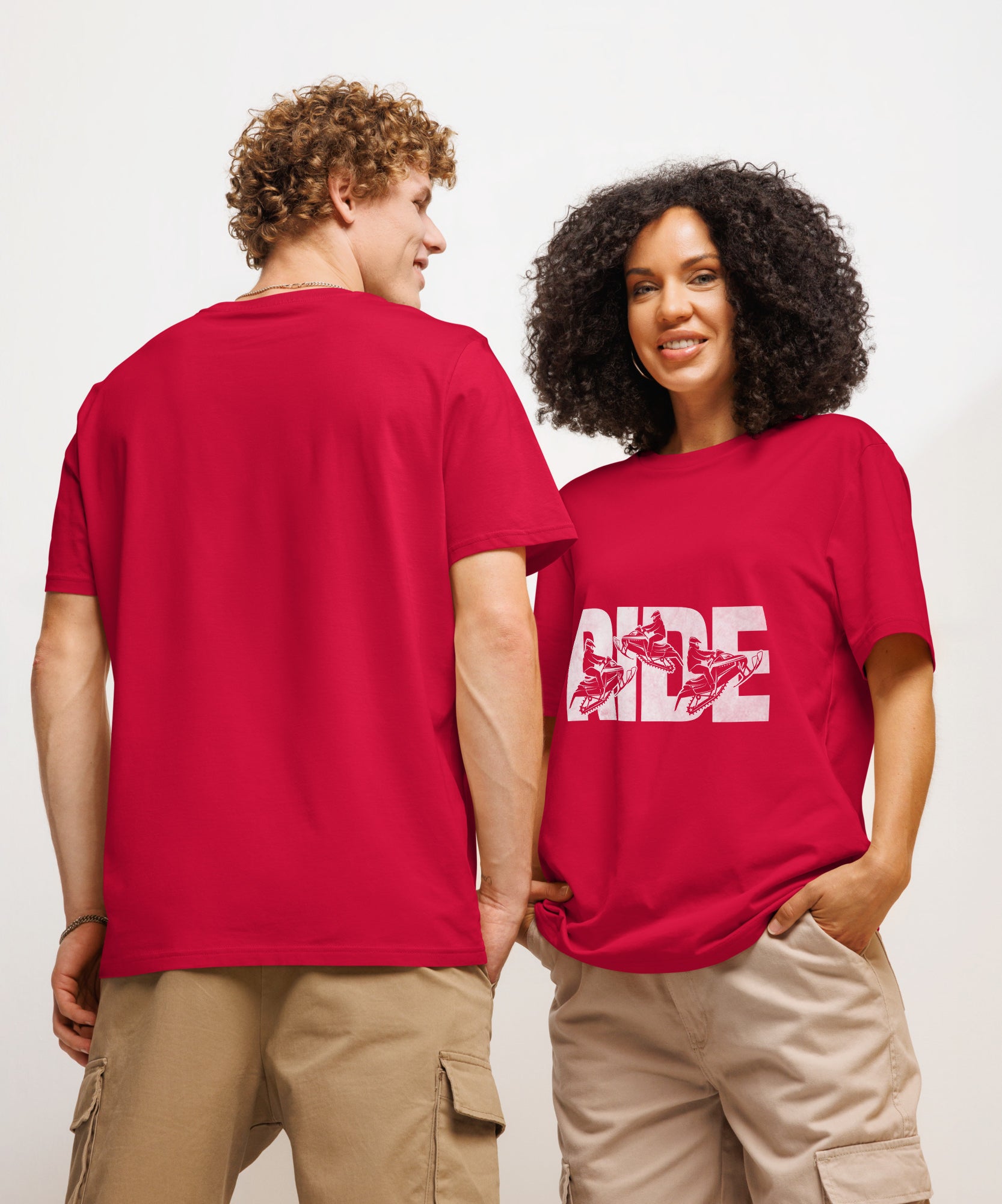 Ride Winter Sports Organic Cotton T-Shirt | Gallory Hive