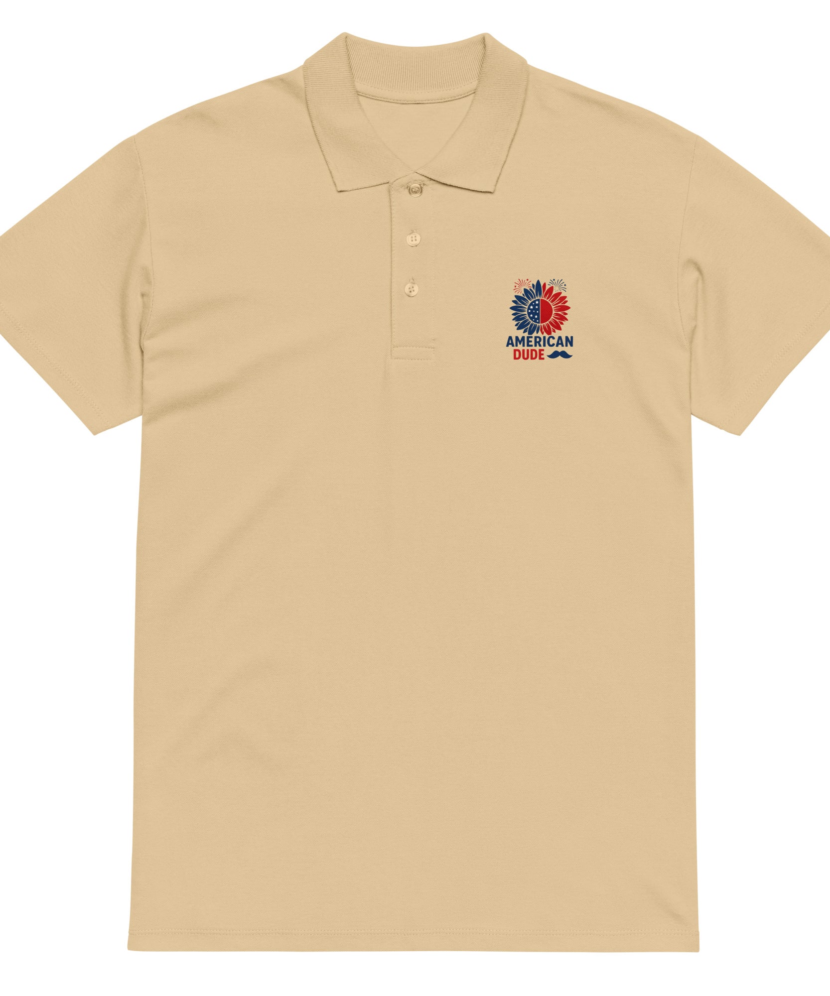 American Dude Patriotic Unisex Polo Shirt | Gallory Hive