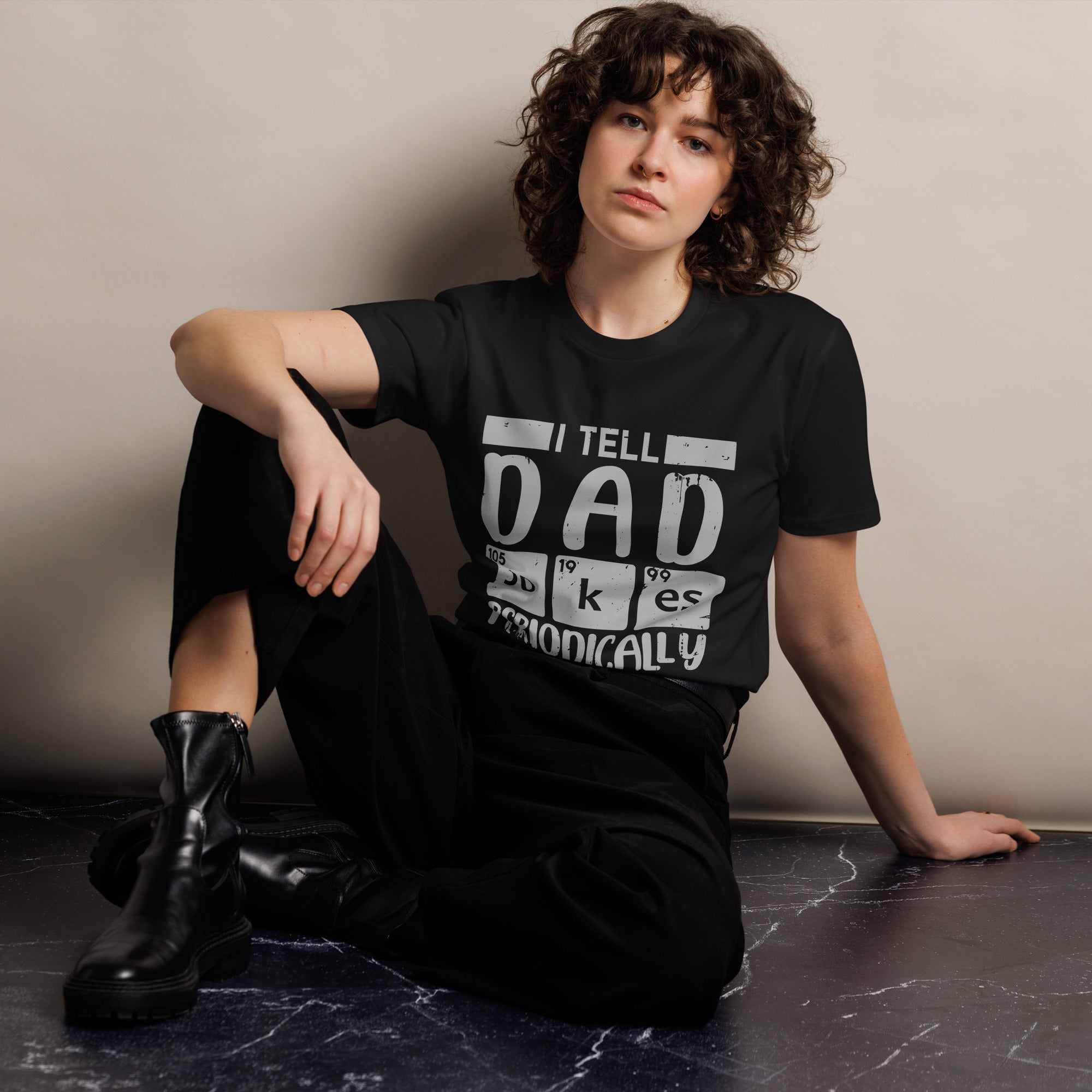 Dad Jokes Premium Cotton Unisex T-Shirt | Gallory Hive