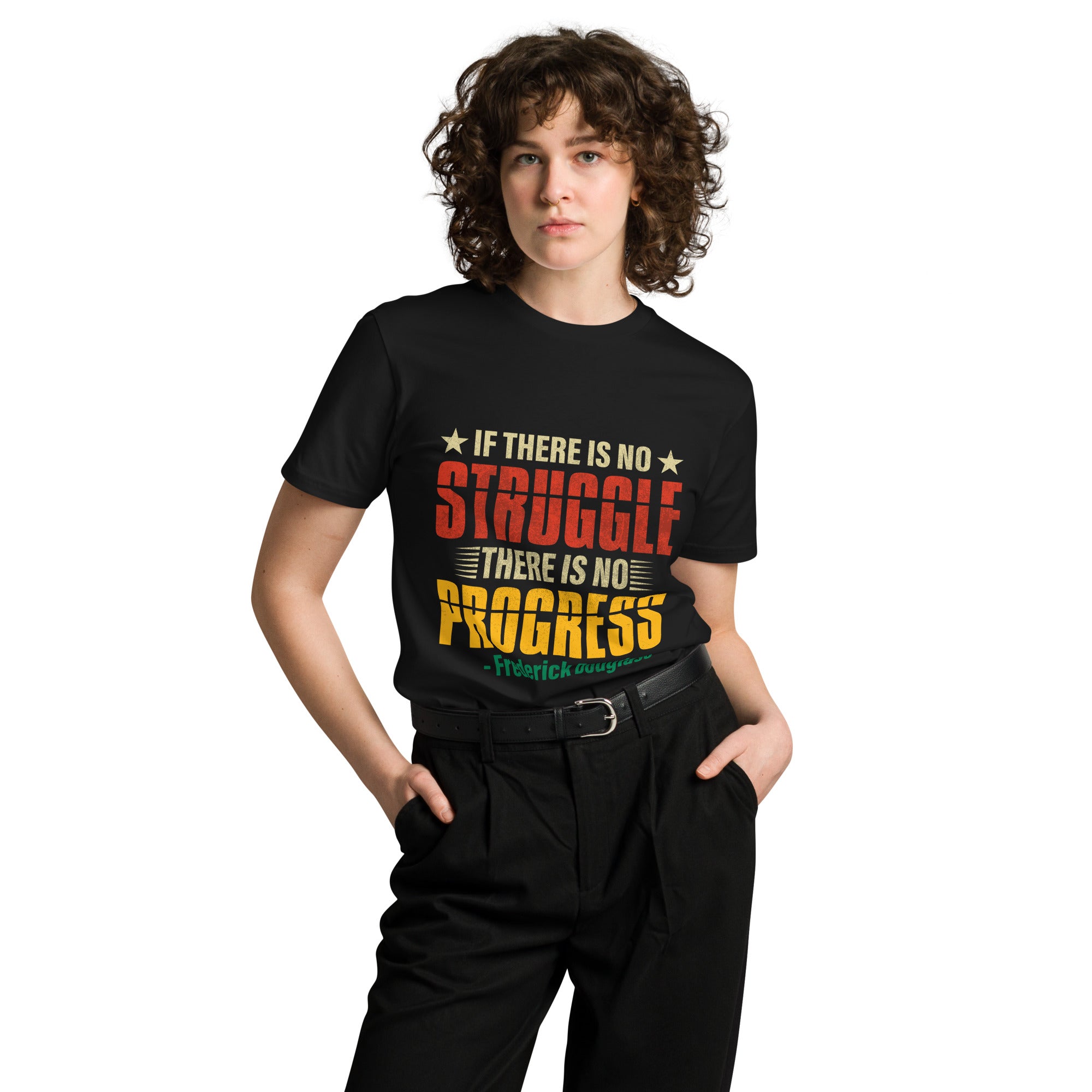 Motivational Quote Premium Unisex Cotton T-Shirt  Gallory Hive