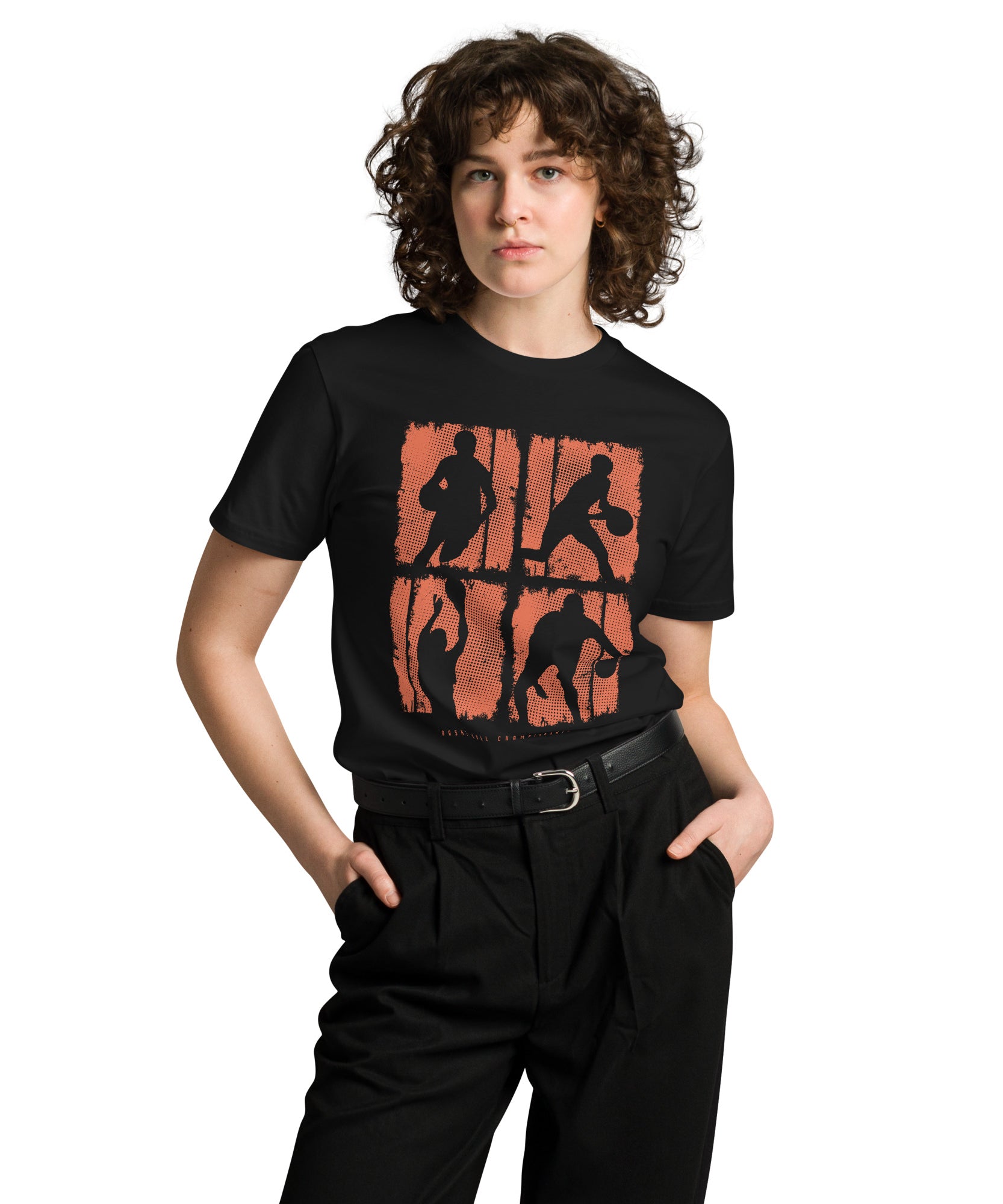 Basketball Championship Premium Cotton T-Shirt | Gallory Hive