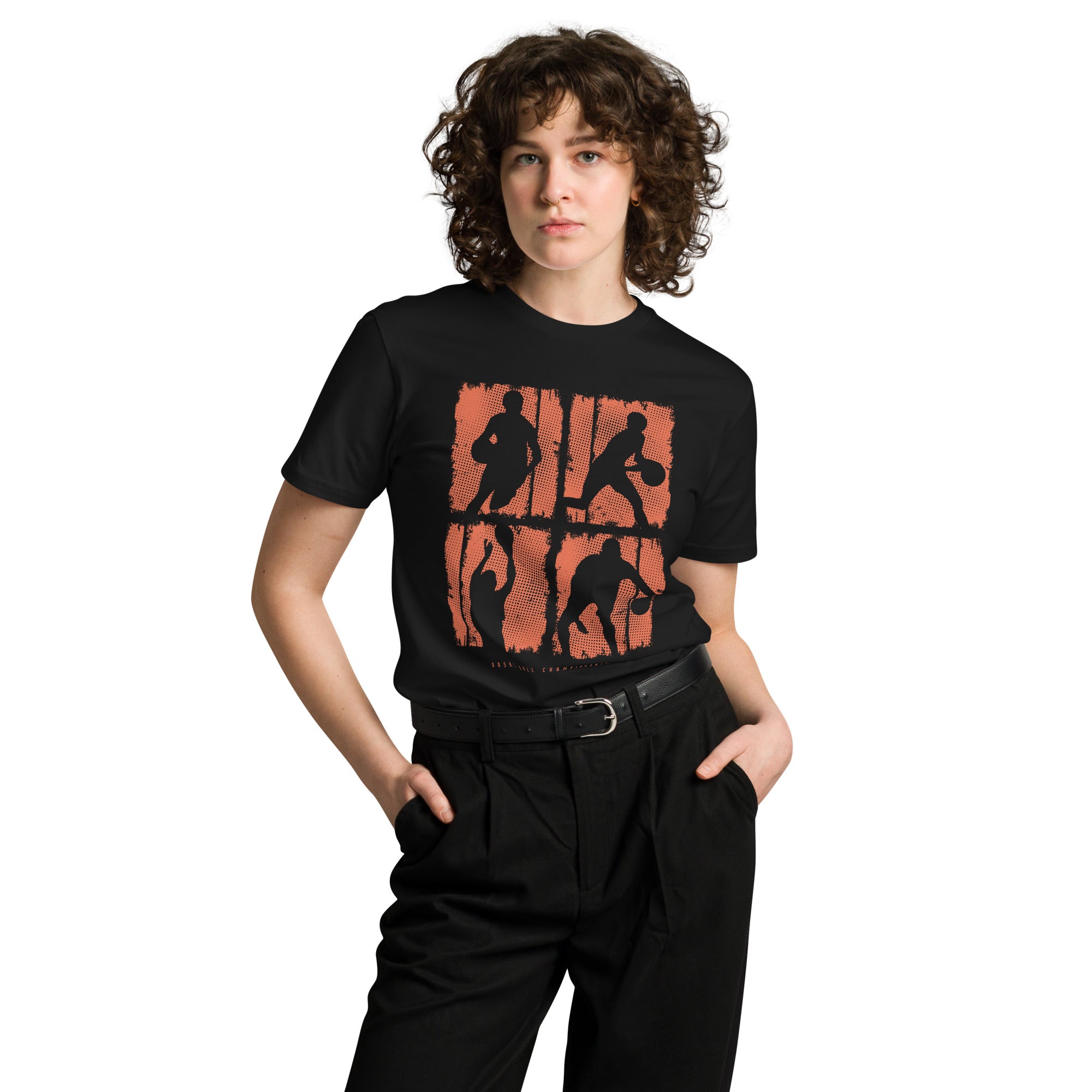 Basketball Championship Premium Cotton T-Shirt | Gallory Hive