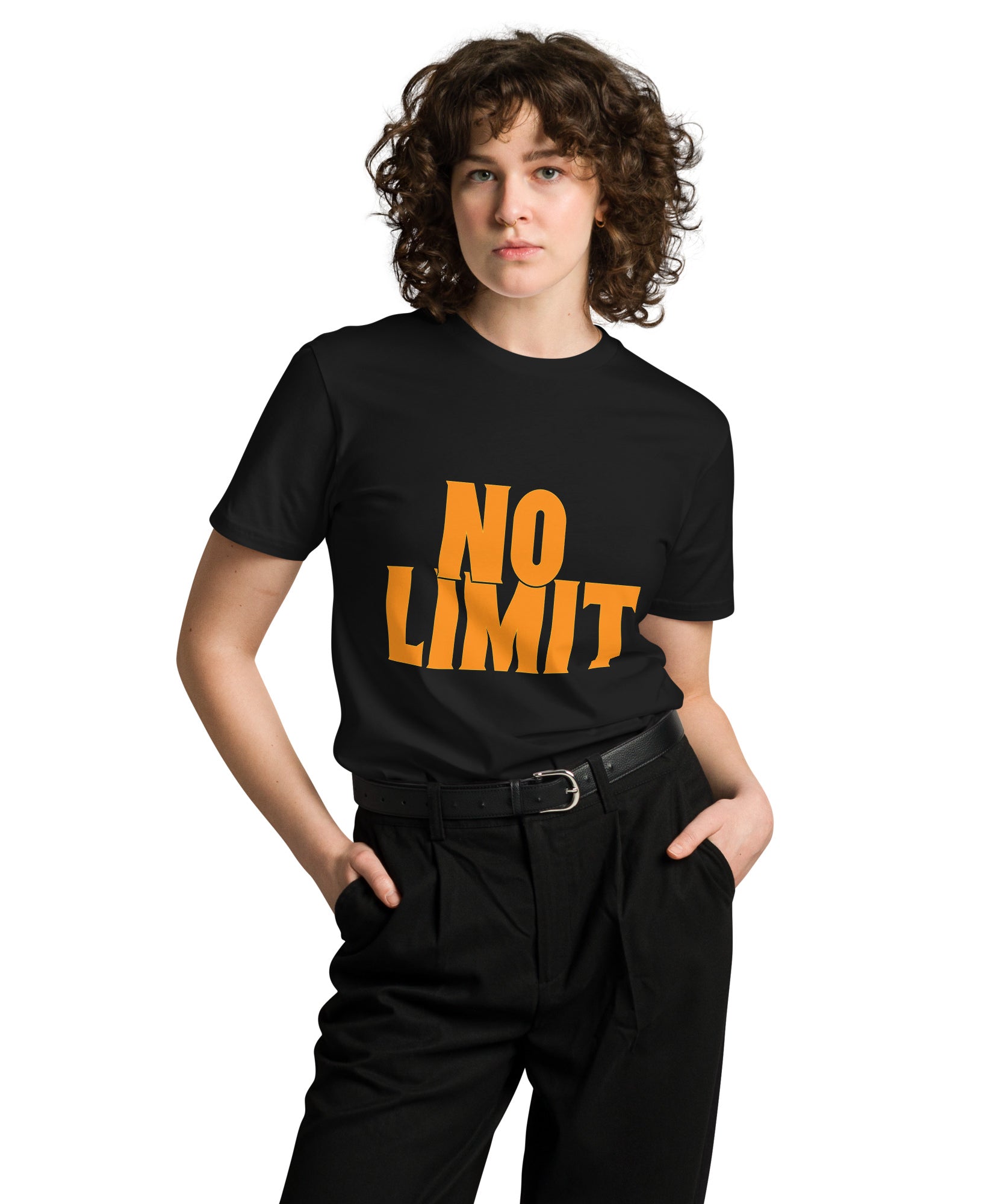 NO LIMIT Premium Unisex Cotton T-Shirt | Gallory Hive