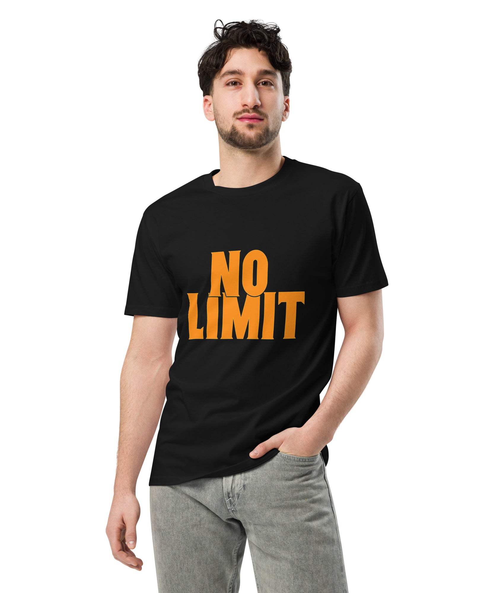 NO LIMIT Premium Unisex Cotton T-Shirt | Gallory Hive